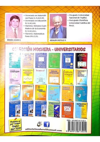 ANALISIS MATEMATICO MOISES LAZARO