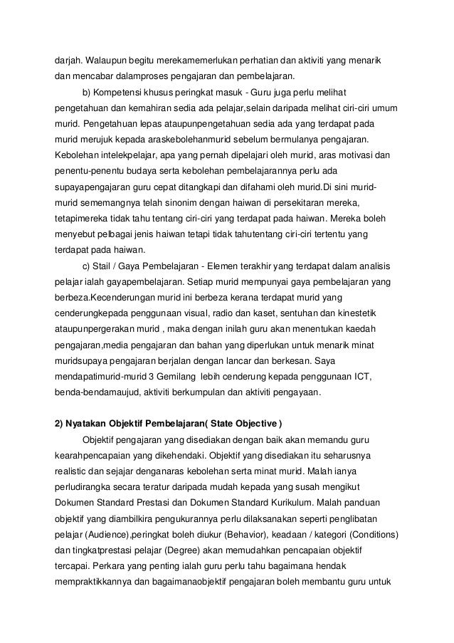 Analisis Model Assure