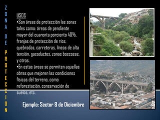 Instalaciones de servicios, tales como restaurantes, cafeterías, agencias bancarias.USOS INCOMPATIBLOES Uso residencial de cualquier tipo.