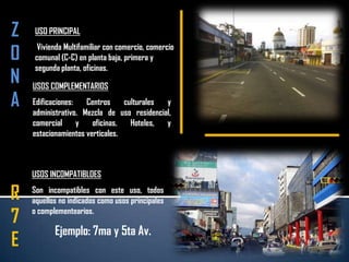  Comercio Vecinal en las plantas bajas de las edificaciones. Ejemplo: Barrio Obrero