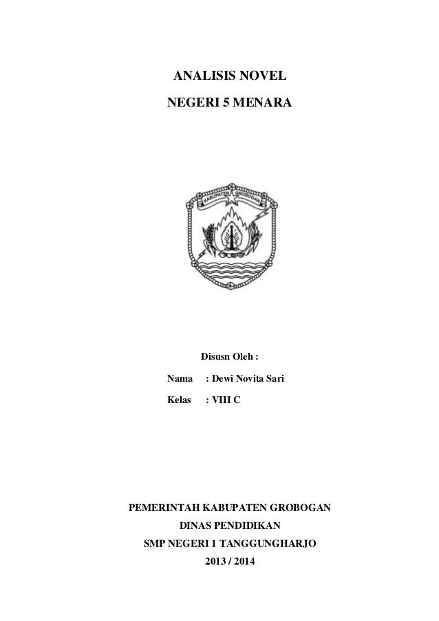 Analisis Novel Novel Negri 5 Menara