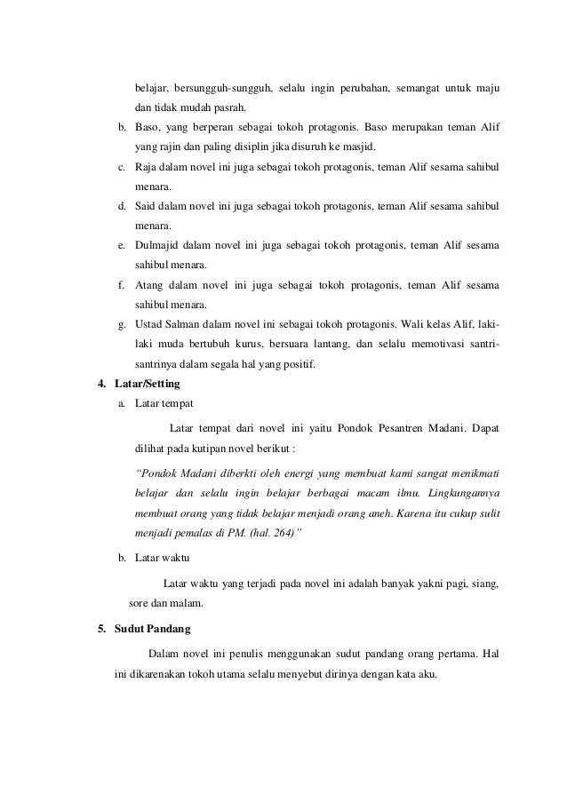 Analisis Novel Novel Negri 5 Menara Analisis Novel Novel Negri 5 Menara