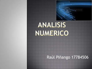Raúl Piñango 17784506
 