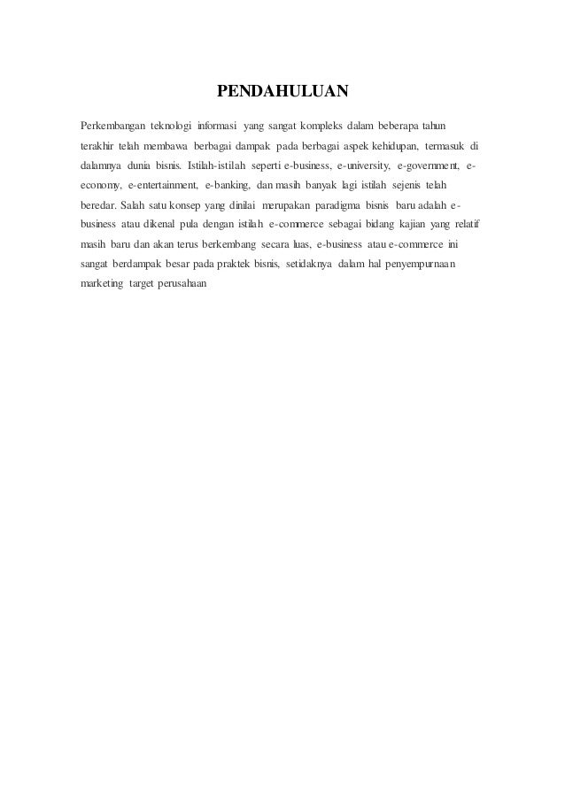 Analisis Pada E Commerce Dan Website Tokopedia Com