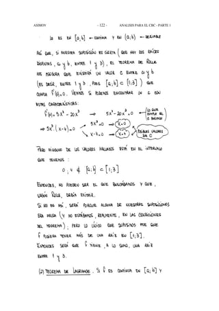 - 127 -ASIMOV ANALISIS PARA EL CBC - PARTE 1aaaaaaaaaaaaaaaa- 122 -
 