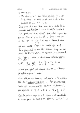 - 53 -ASIMOV ANALISIS PARA EL CBC - PARTE 1
 