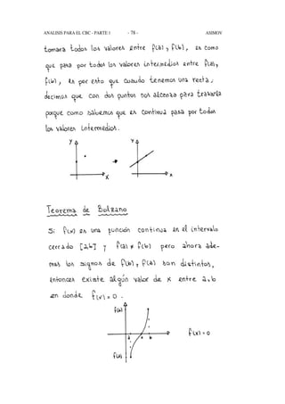 - 78 -ANALISIS PARA EL CBC - PARTE 1 ASIMOV
 