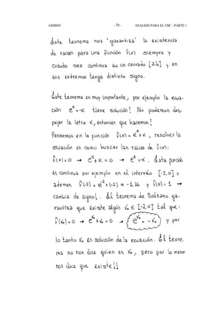 - 79 -ASIMOV ANALISIS PARA EL CBC - PARTE 1
 