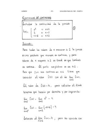 - 81 -ASIMOV ANALISIS PARA EL CBC - PARTE 1
 