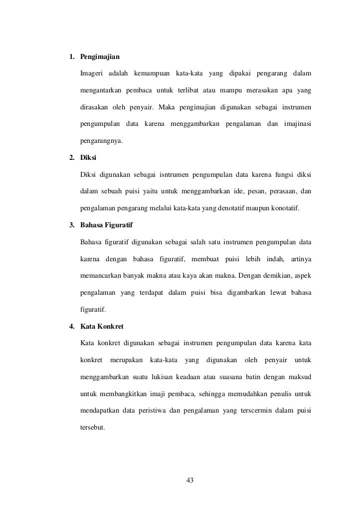 Pesan Moral Dari Puisi Karawang Bekasi Kumpulan Puisi