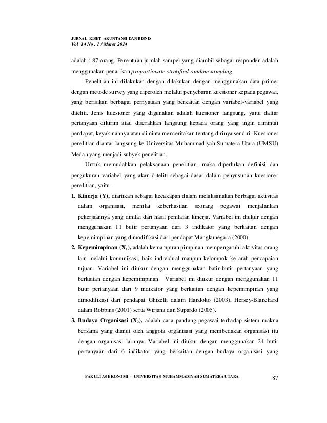 Analisis pengaruh kepemimpinan dan budaya organisasi Analisis pengaruh kepemimpinan dan budaya organisasi