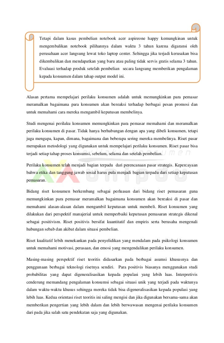 Analisis Perilaku Konsumen Menurut Schiffman N Kanuk