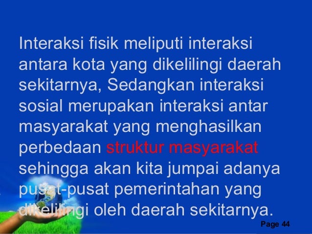 Analisis potensi wilayah daerah