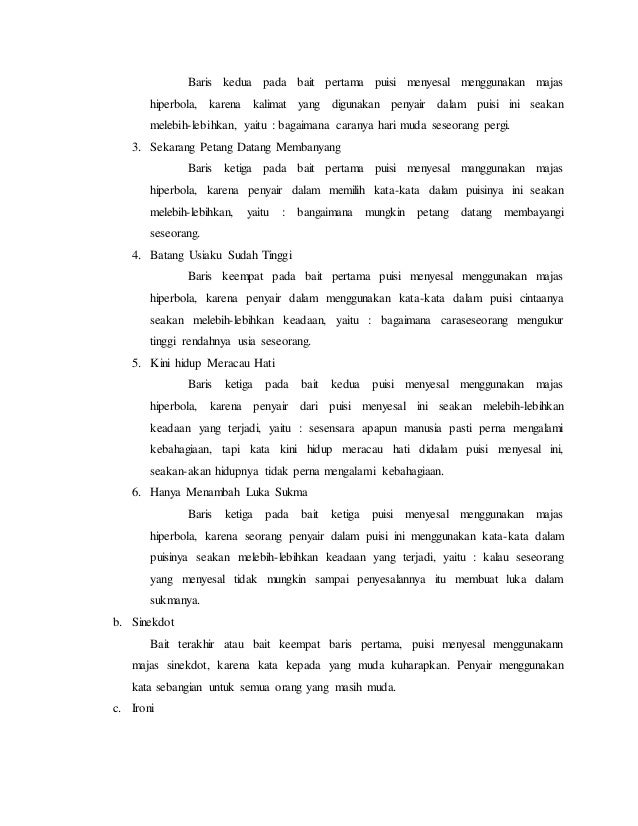 Puisi Menyesal Karya Ali Hasjmi Perangkat Sekolah Puisi Menyesal Karya Ali Hasjmi Perangkat Sekolah