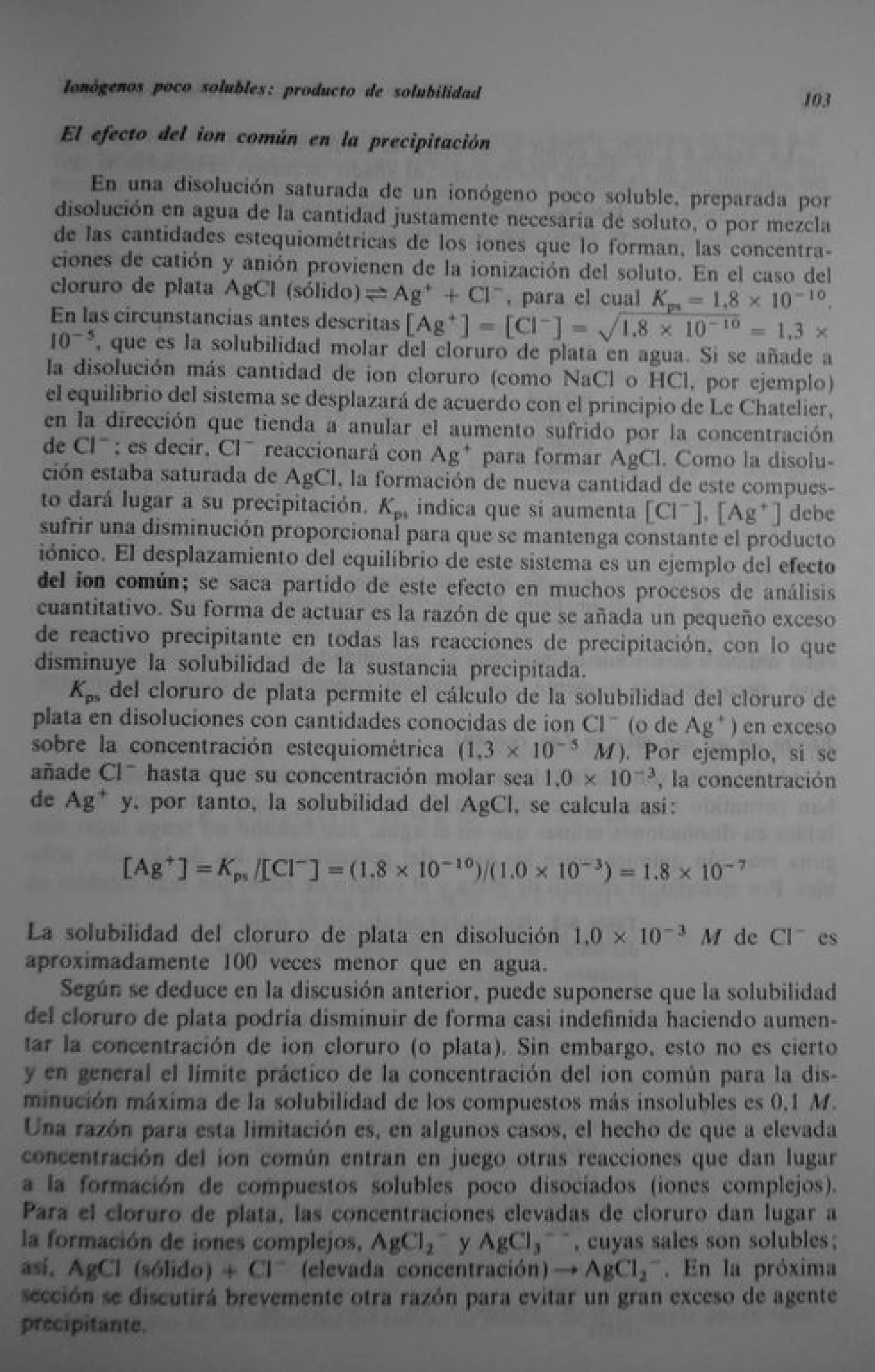 Analisis Quimico de AYRES
