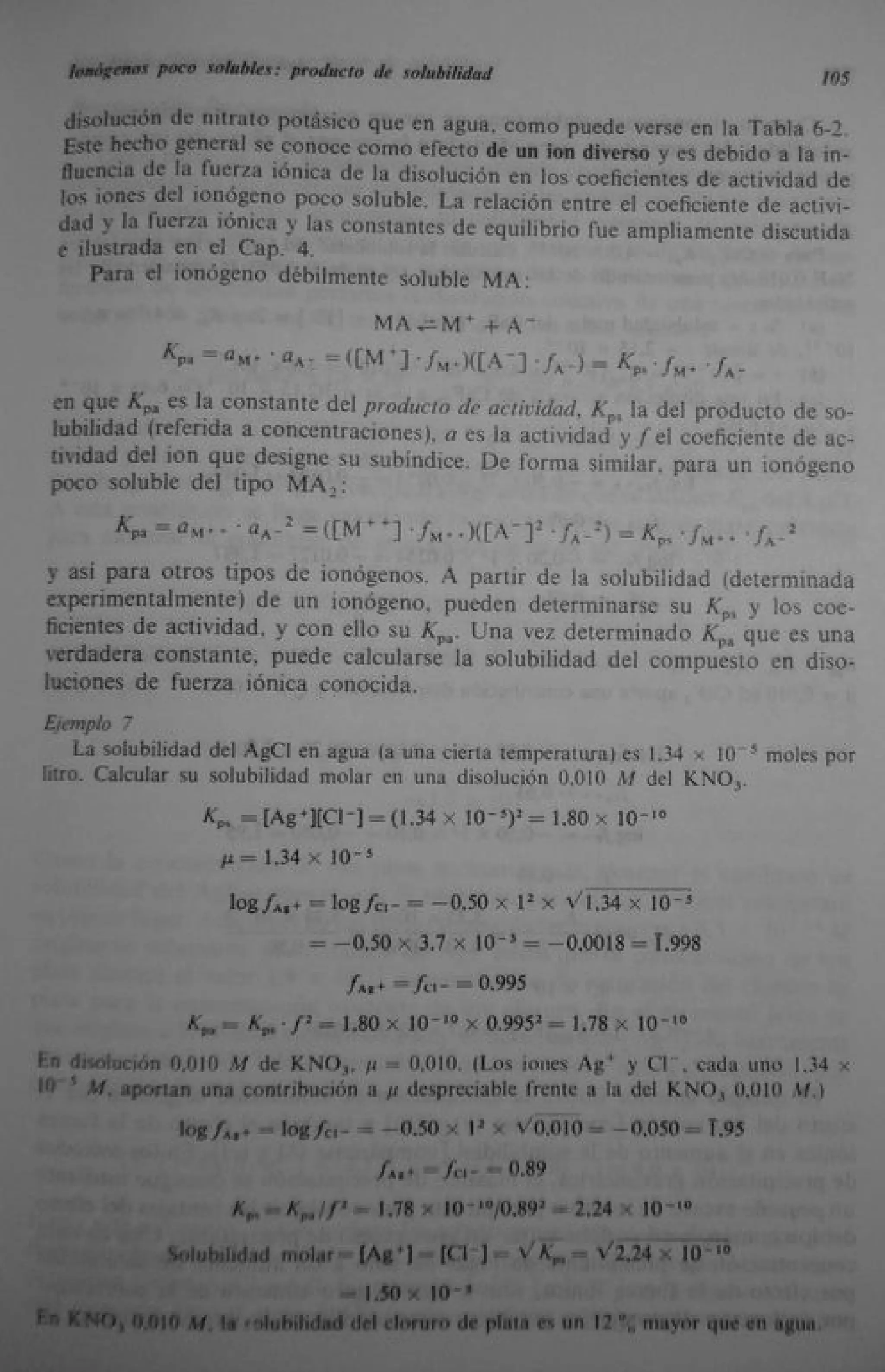 Analisis Quimico de AYRES