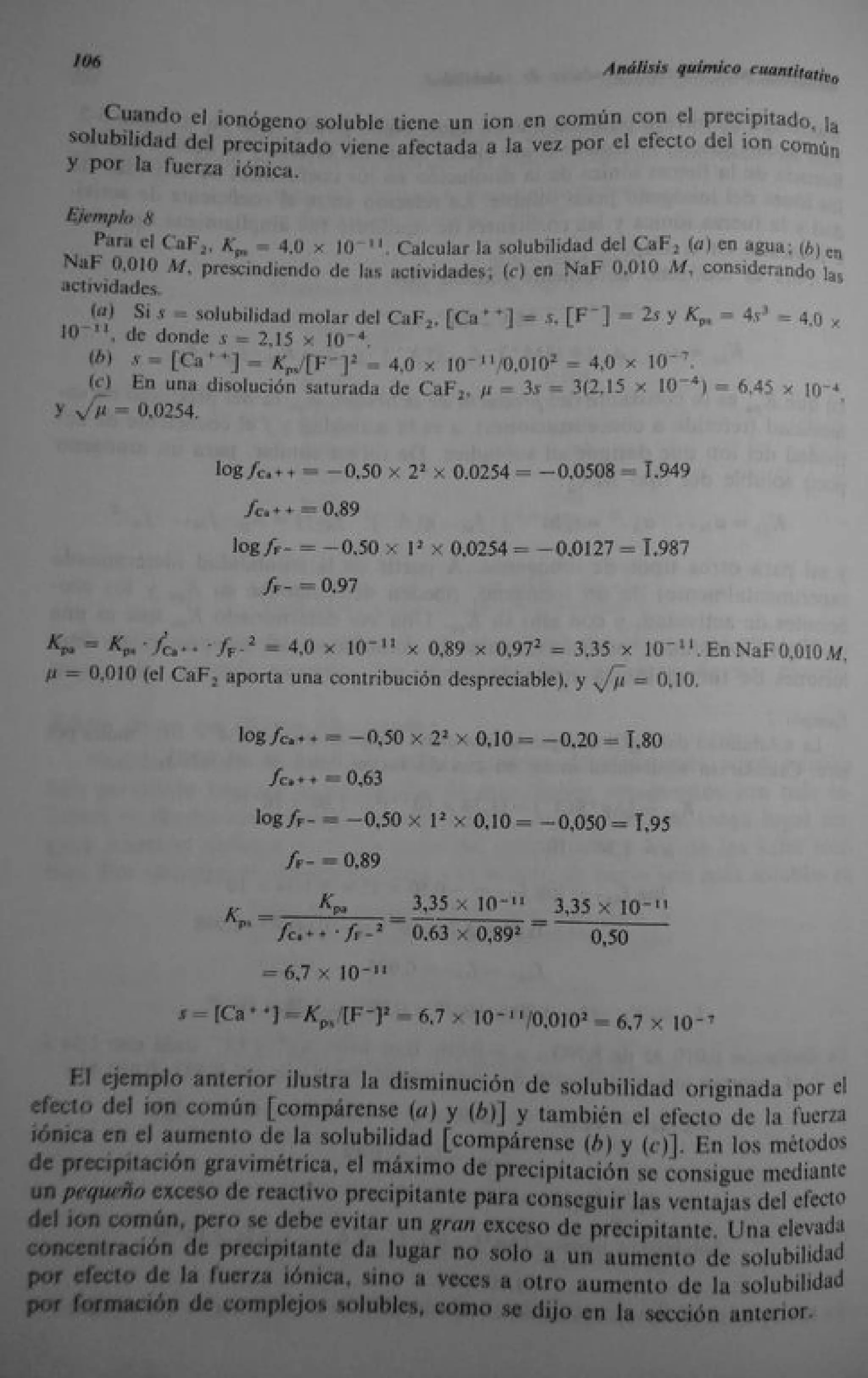 Analisis Quimico de AYRES