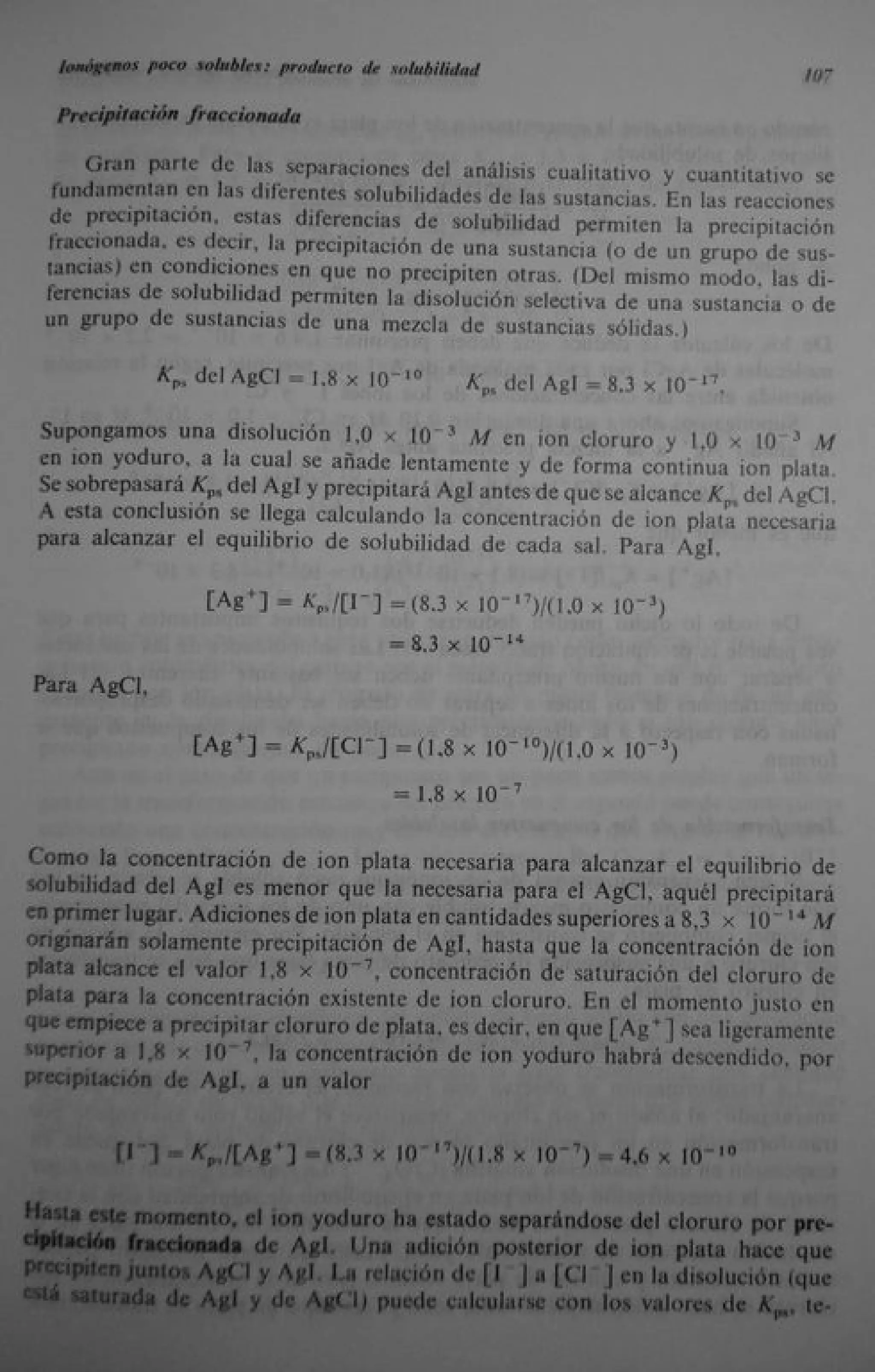 Analisis Quimico de AYRES