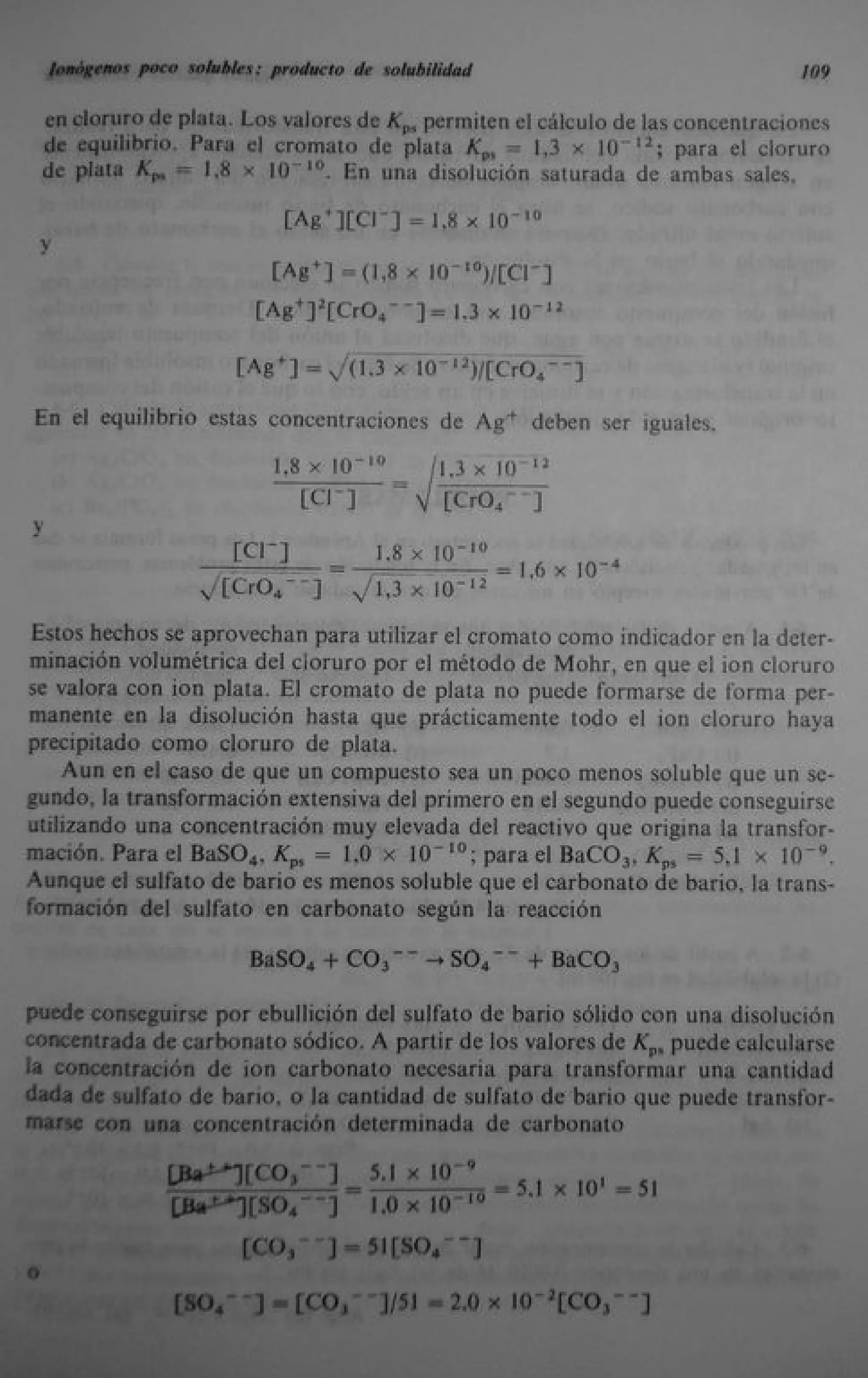 Analisis Quimico de AYRES