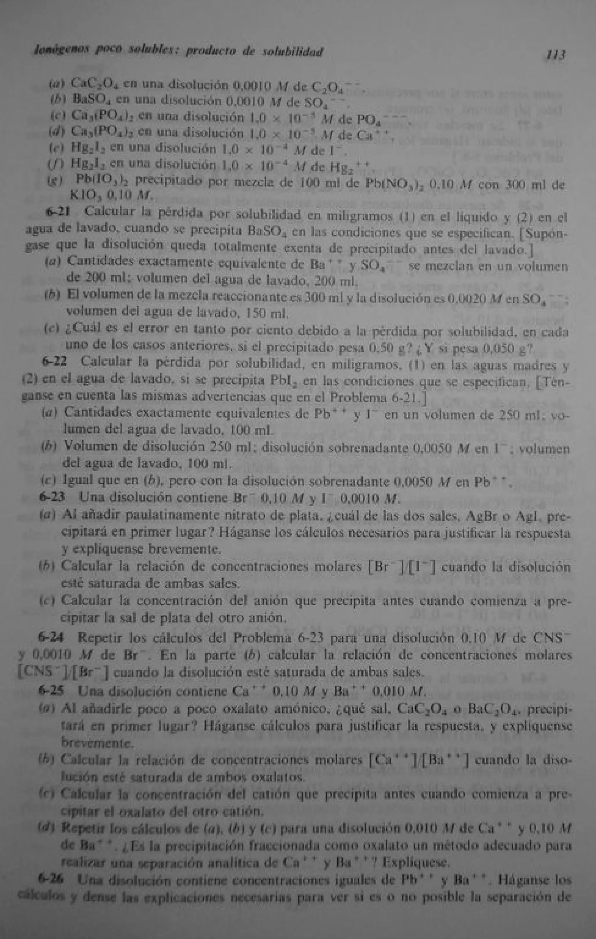 Analisis Quimico de AYRES