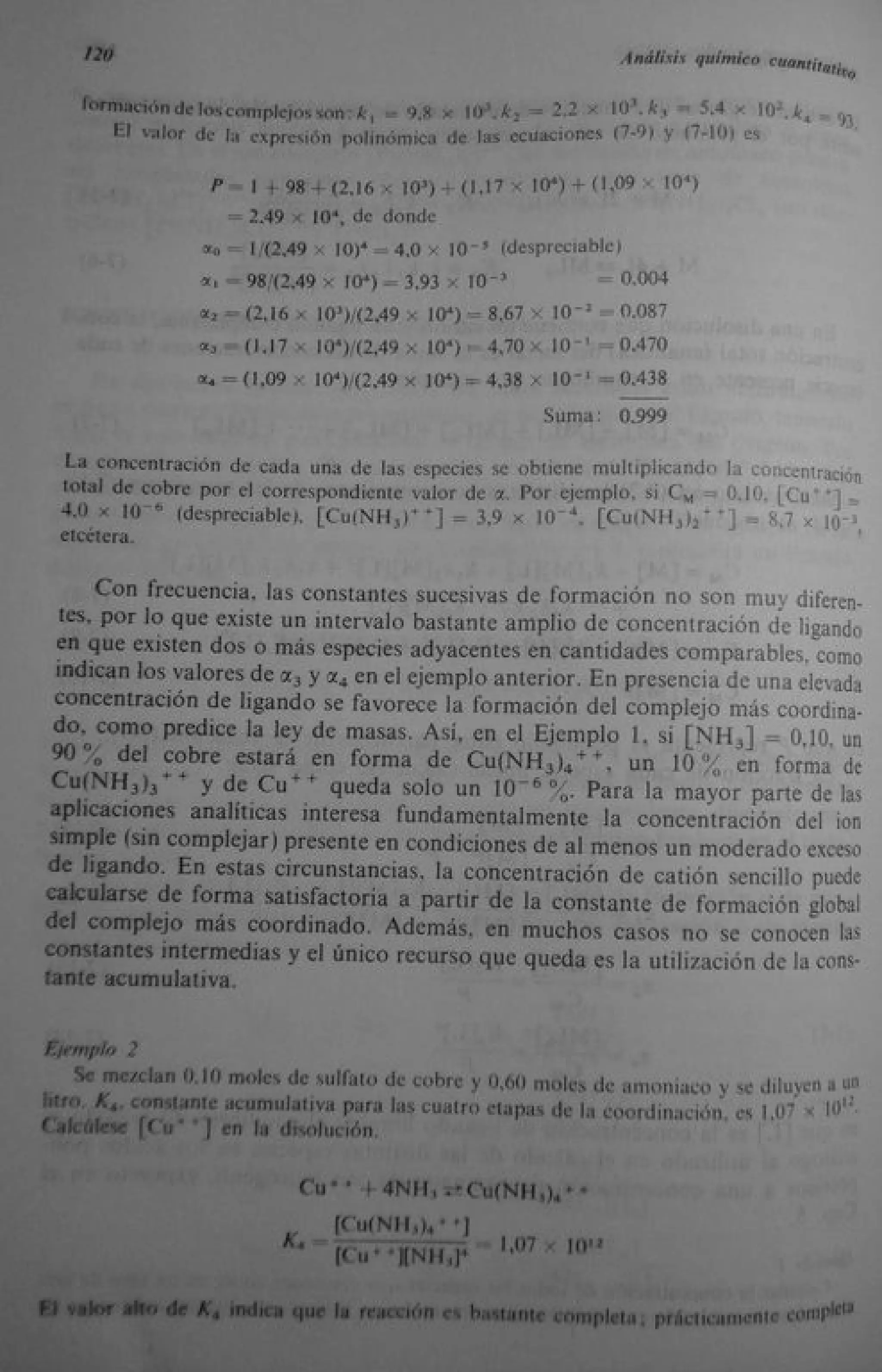 Analisis Quimico de AYRES
