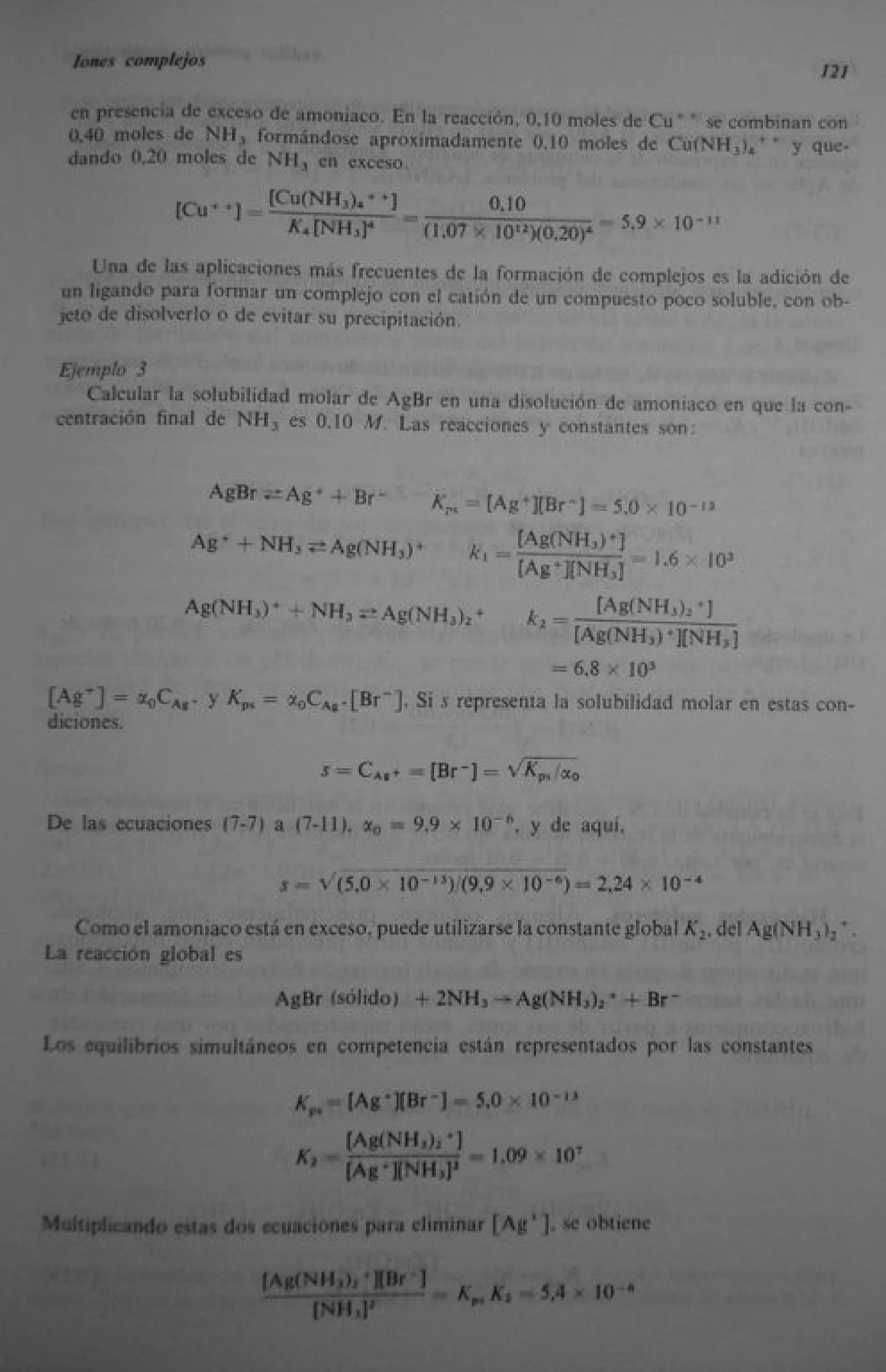 Analisis Quimico de AYRES