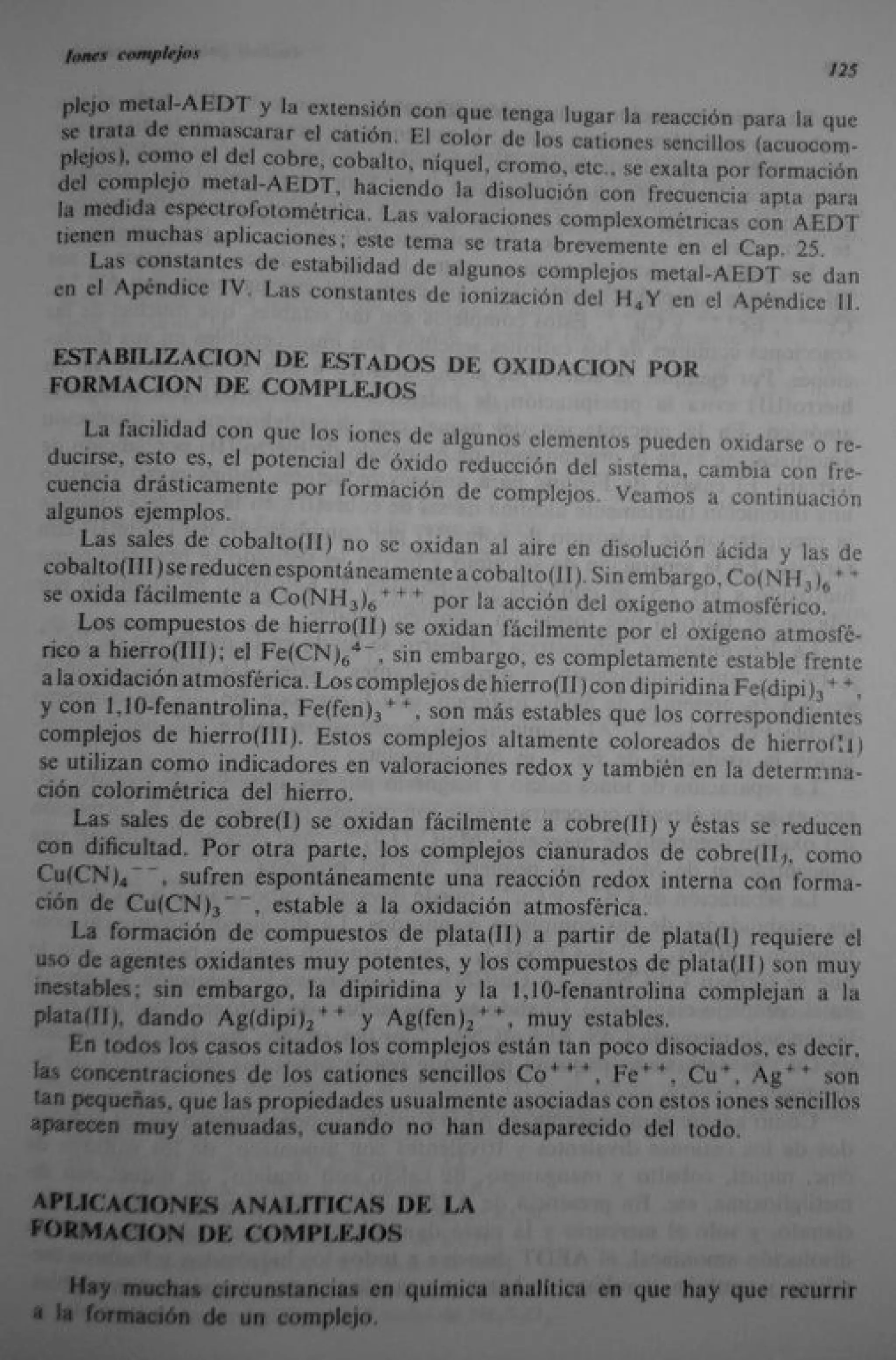 Analisis Quimico de AYRES