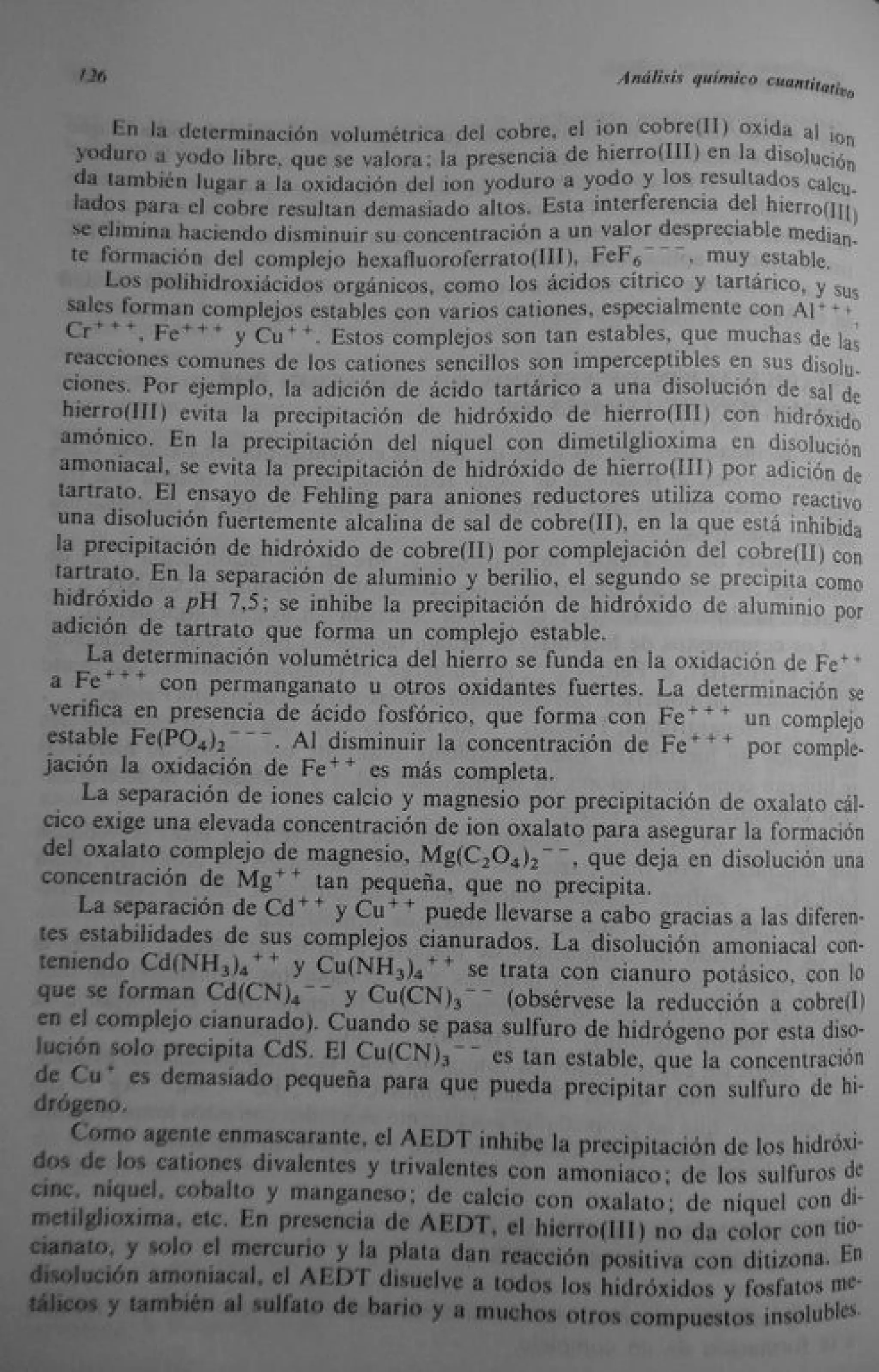 Analisis Quimico de AYRES