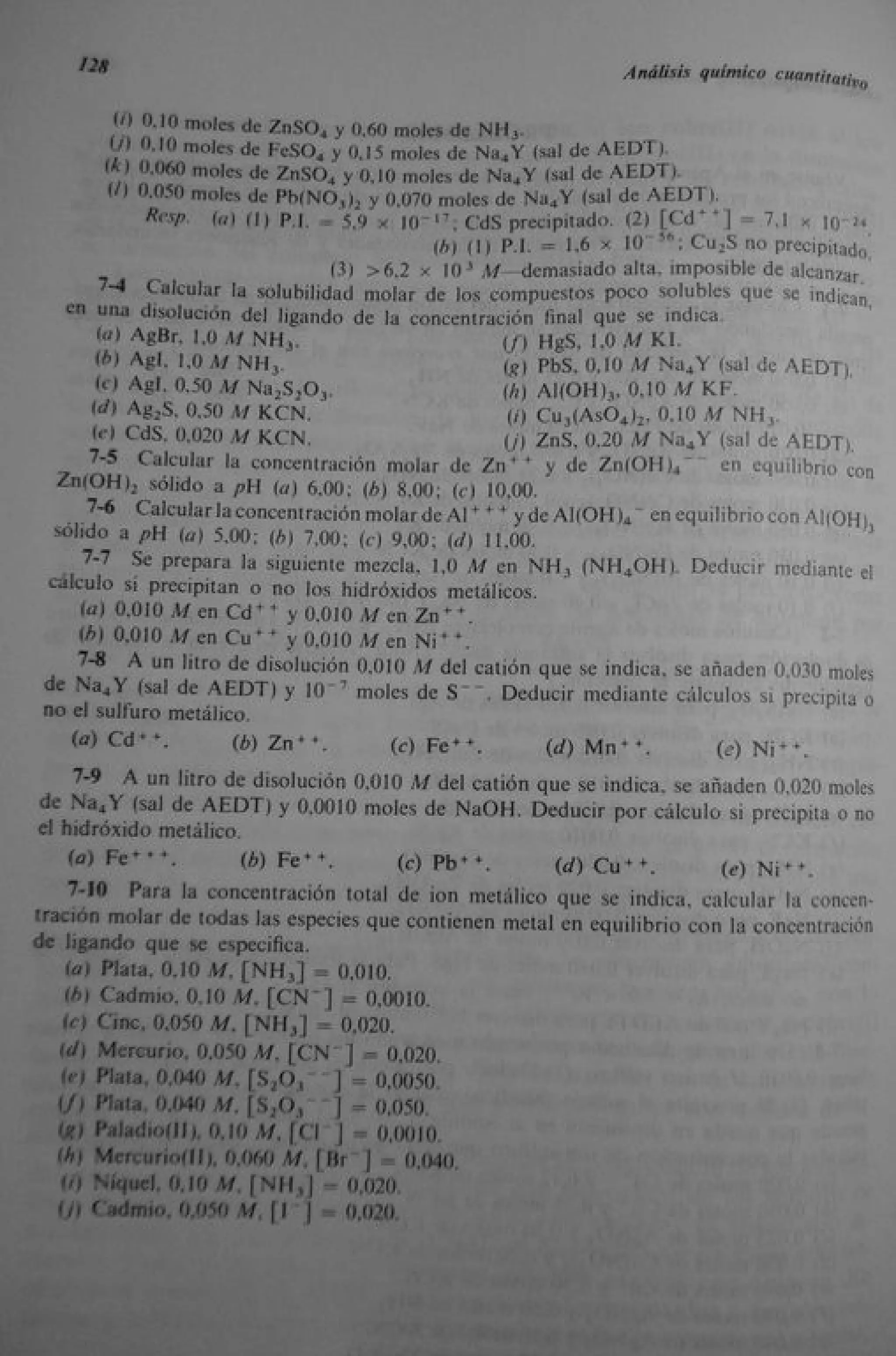 Analisis Quimico de AYRES