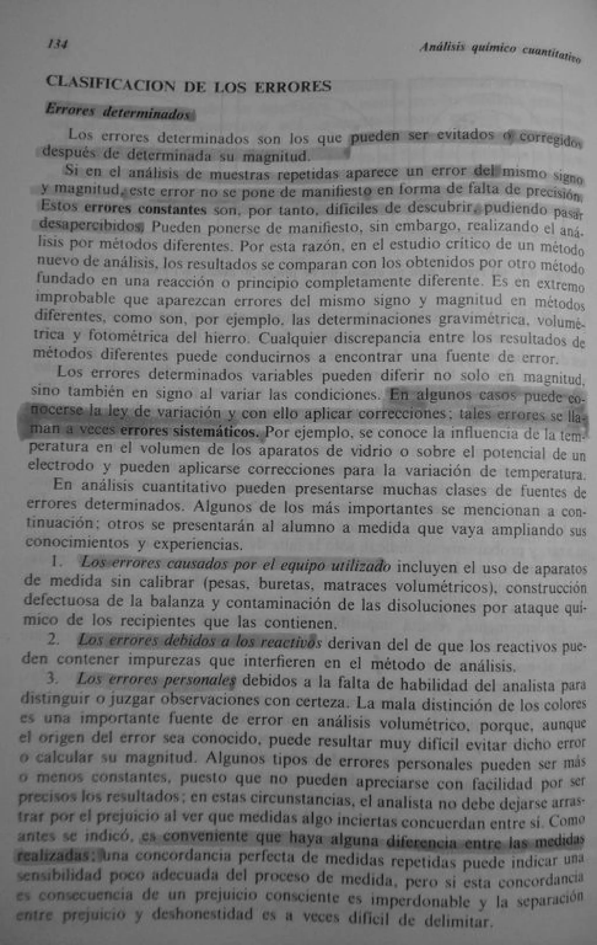 Analisis Quimico de AYRES