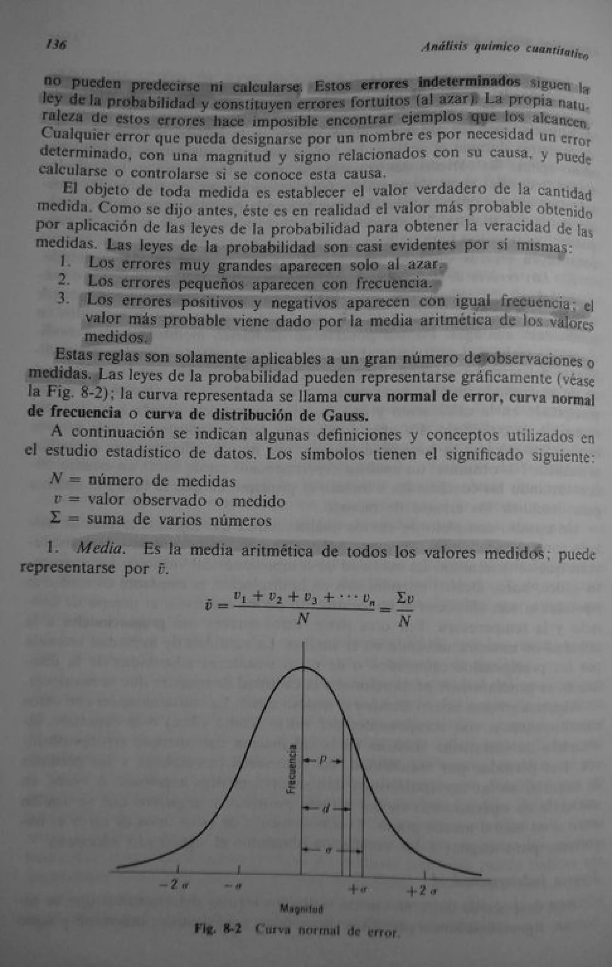 Analisis Quimico de AYRES
