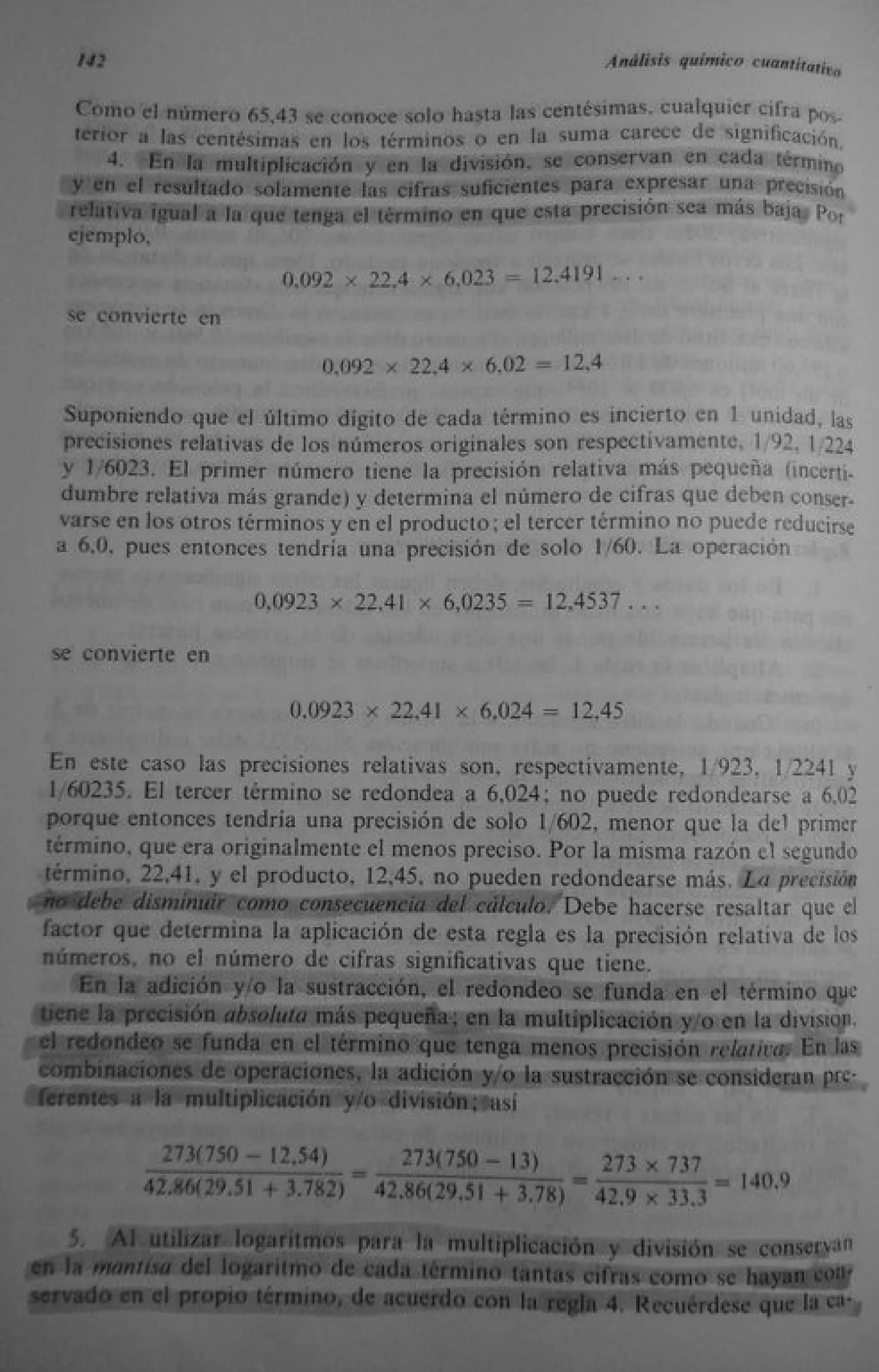 Analisis Quimico de AYRES