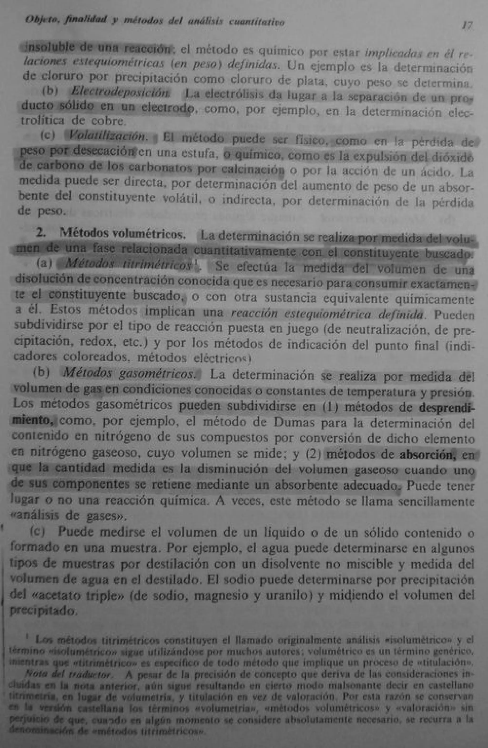 Analisis Quimico de AYRES