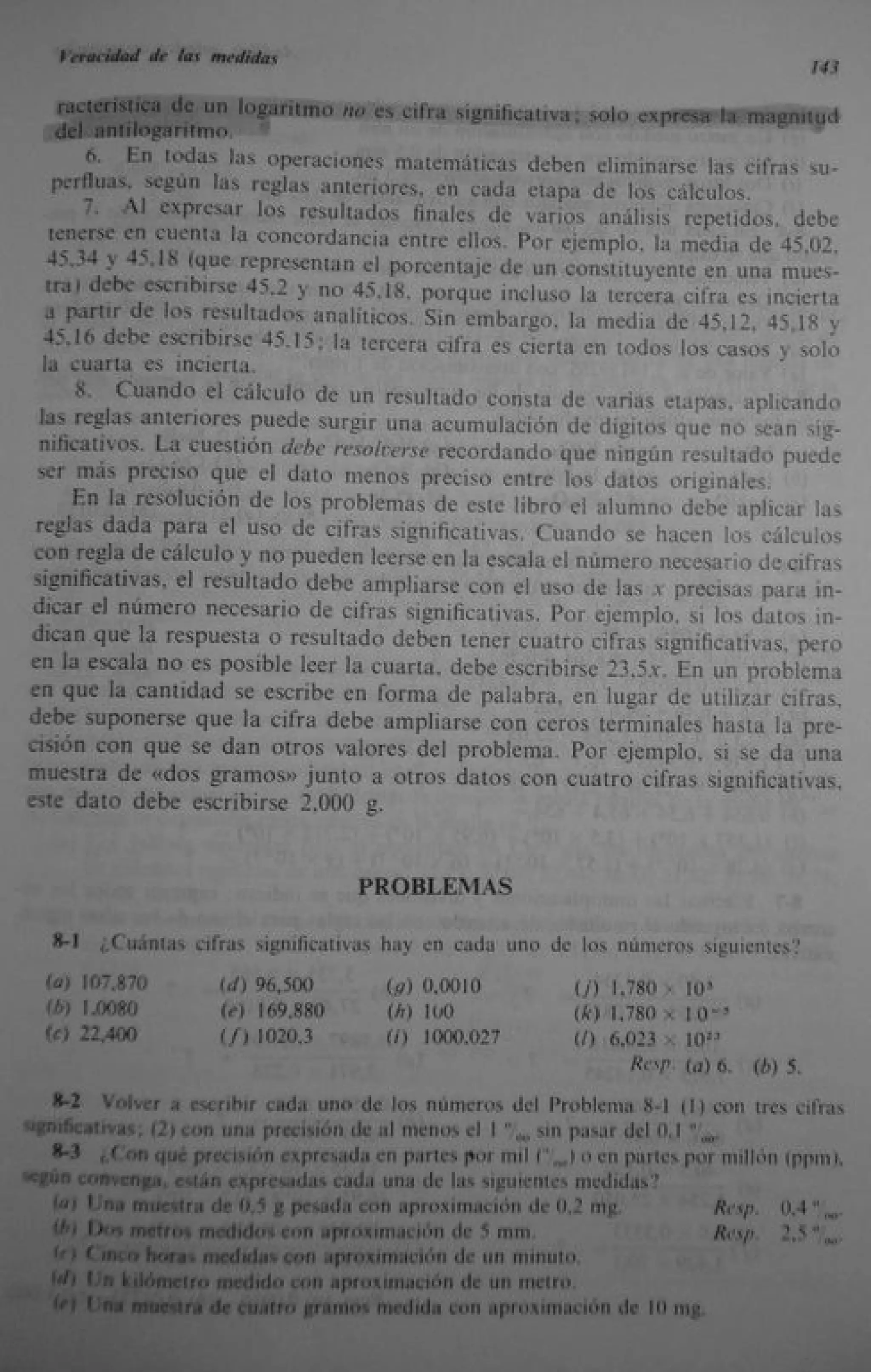 Analisis Quimico de AYRES