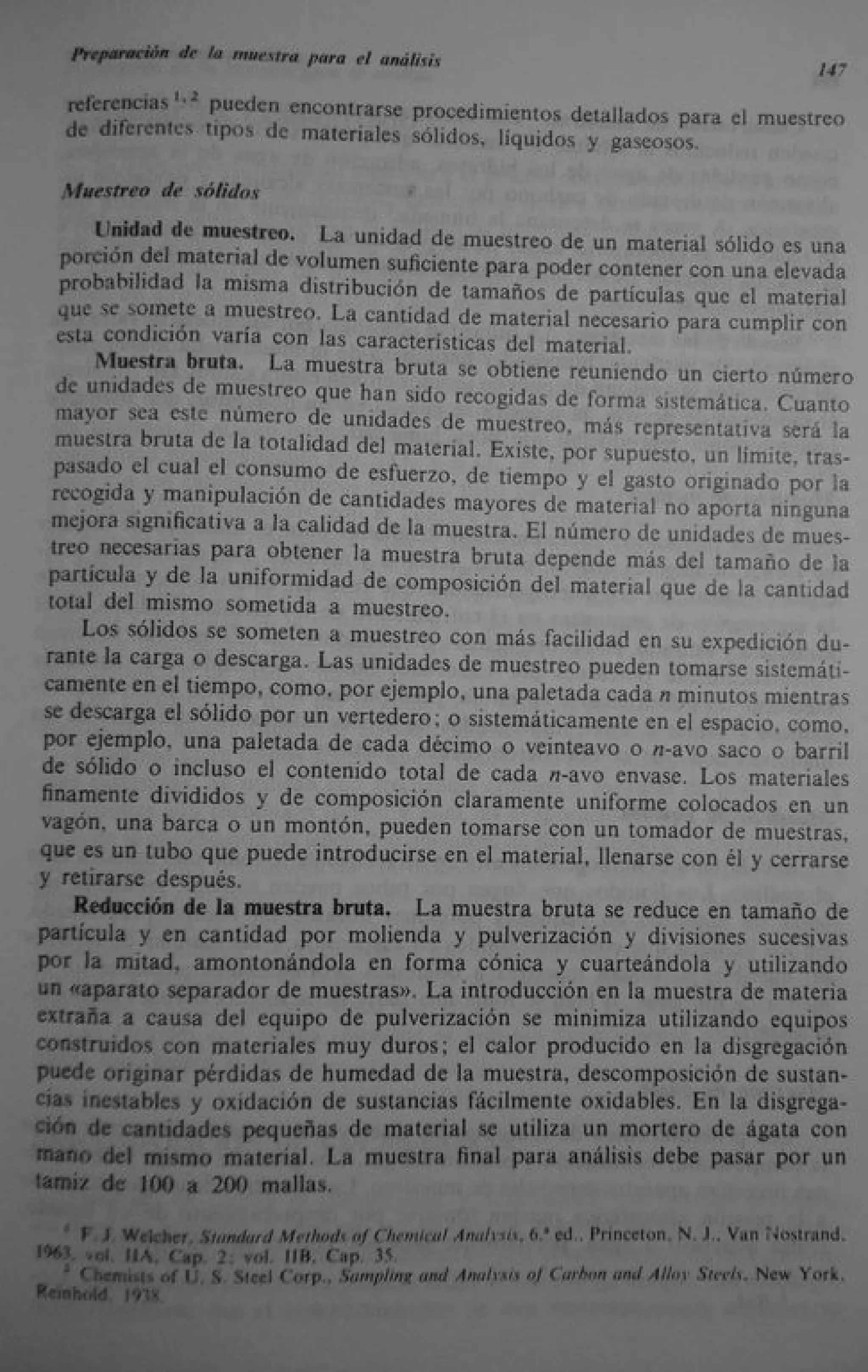 Analisis Quimico de AYRES