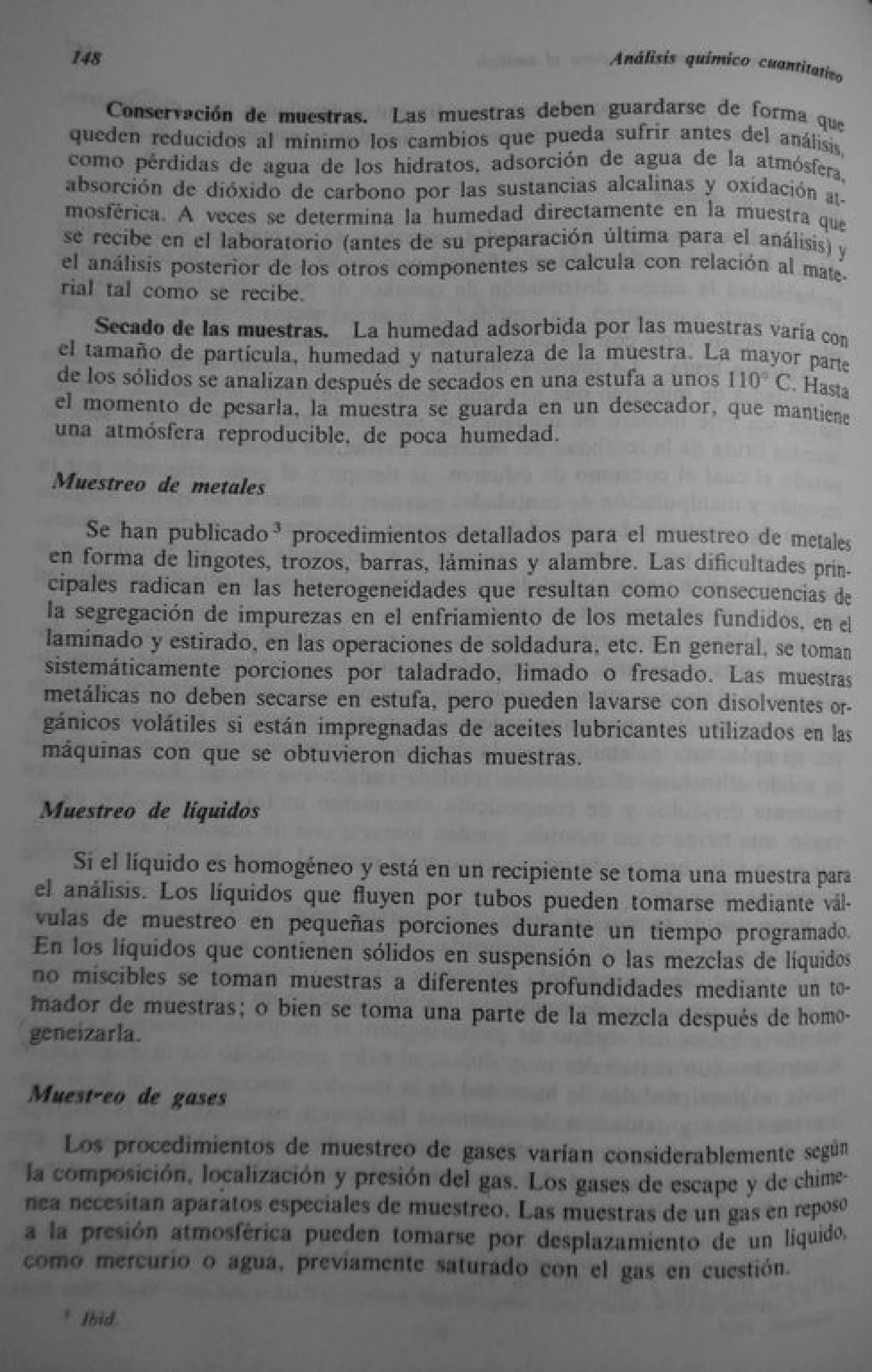 Analisis Quimico de AYRES