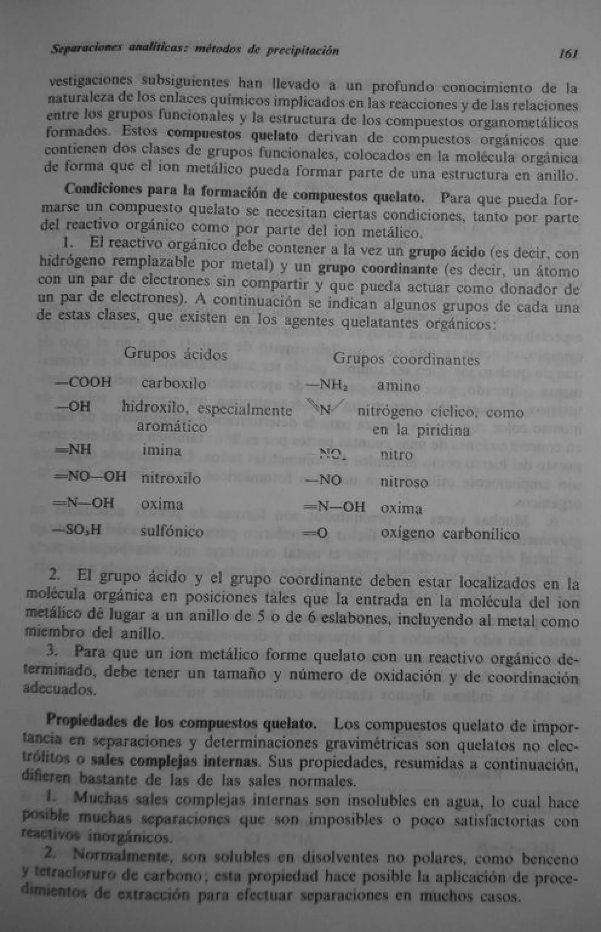 Analisis Quimico de AYRES