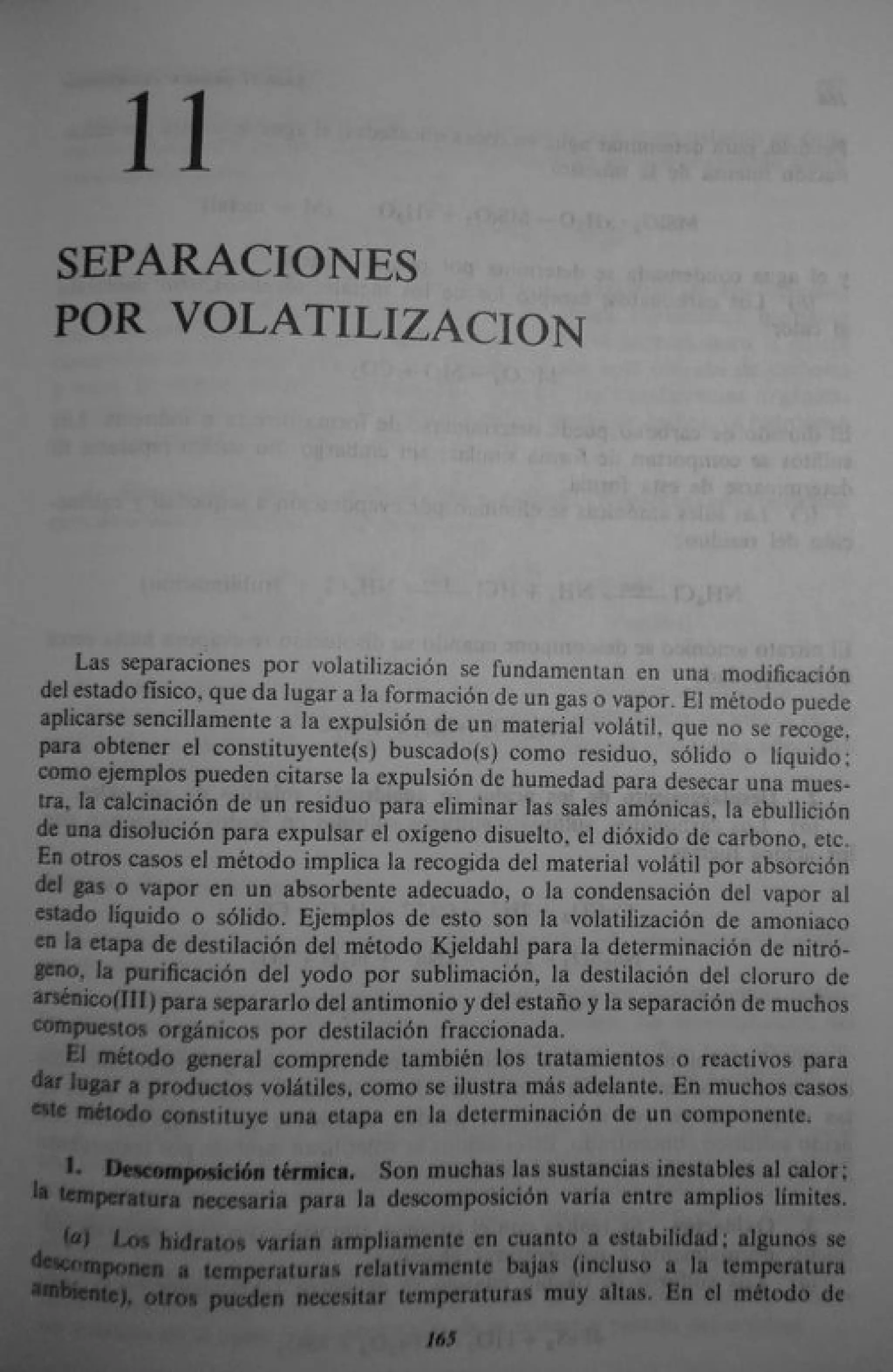 Analisis Quimico de AYRES