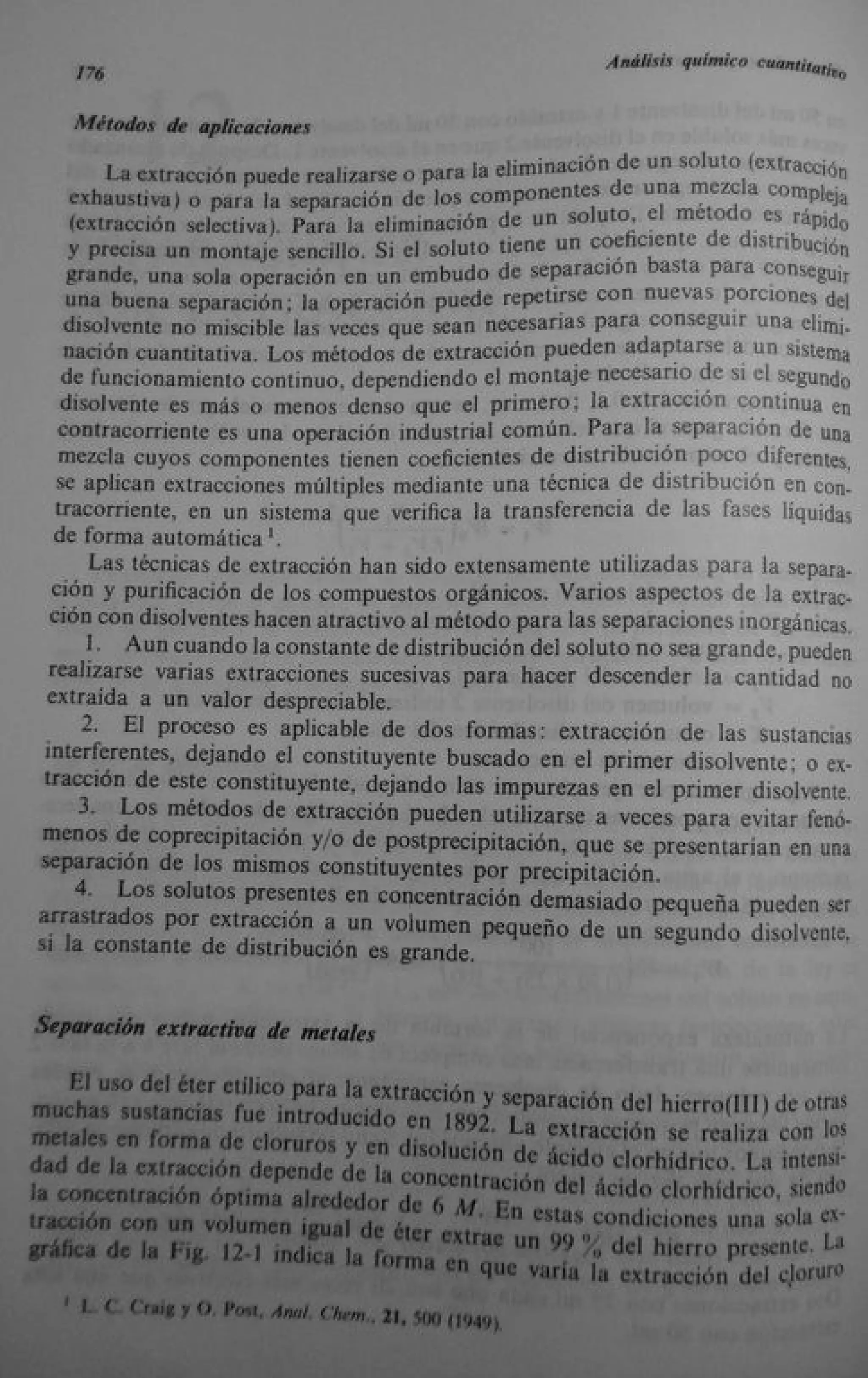 Analisis Quimico de AYRES