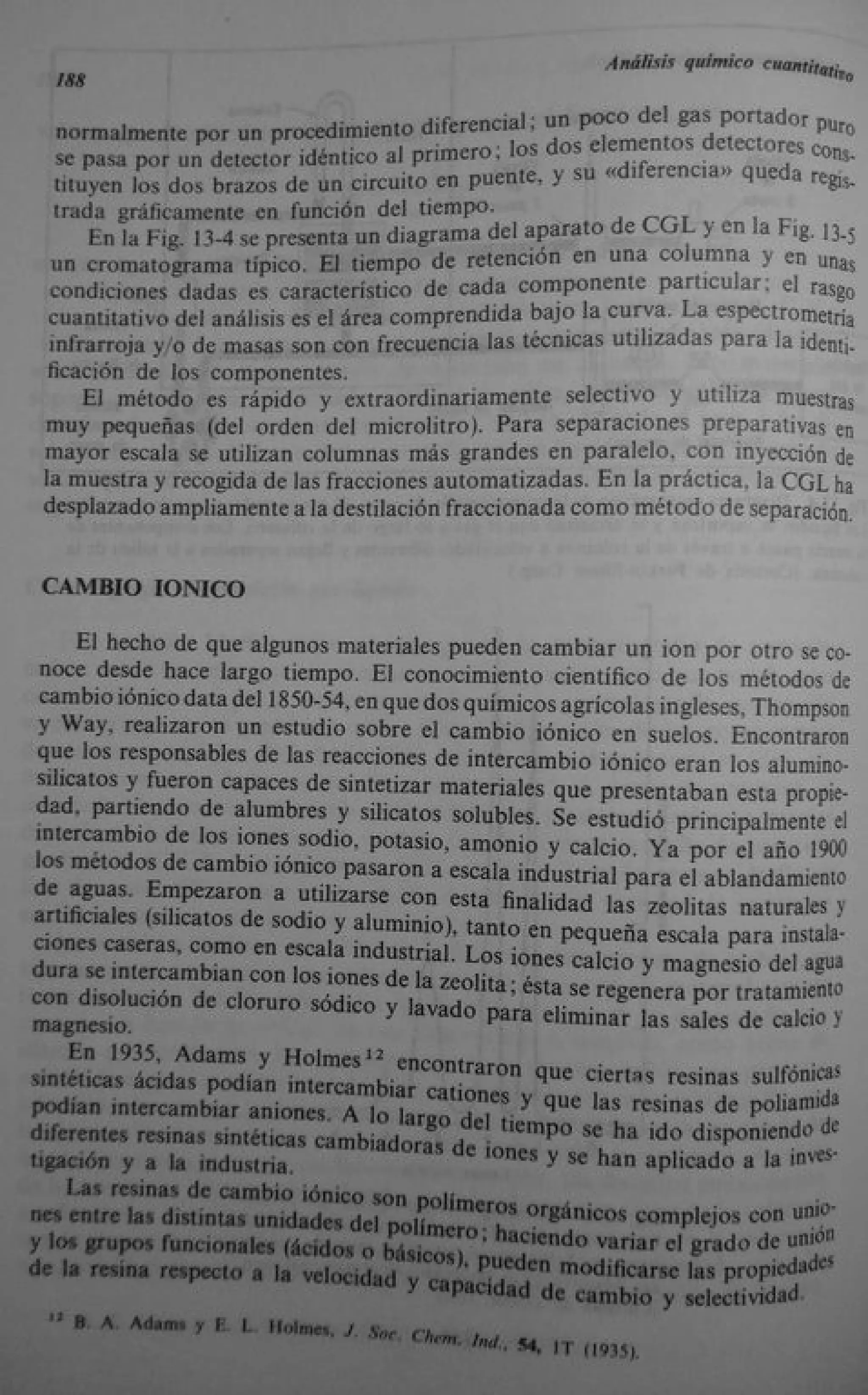 Analisis Quimico de AYRES