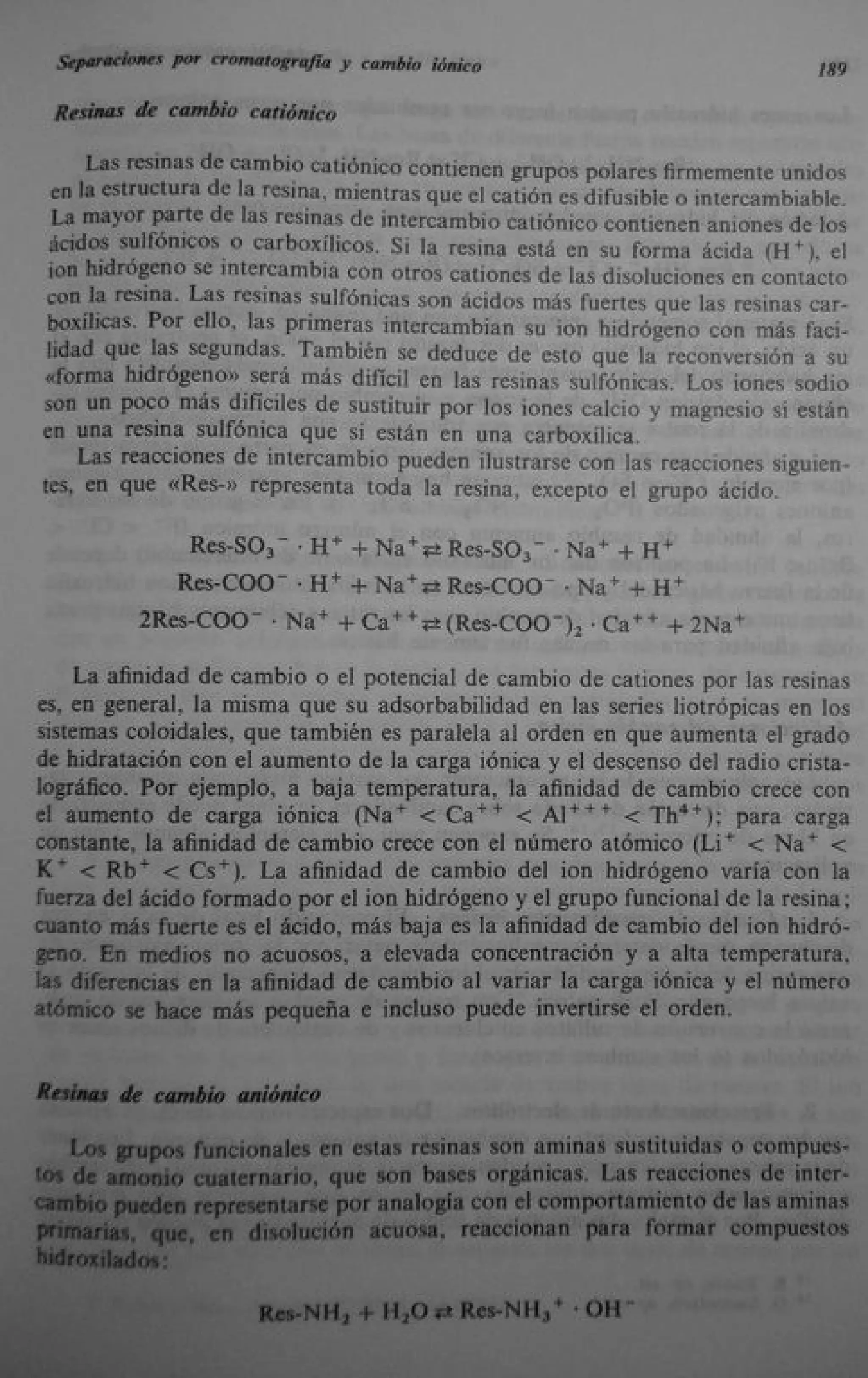 Analisis Quimico de AYRES