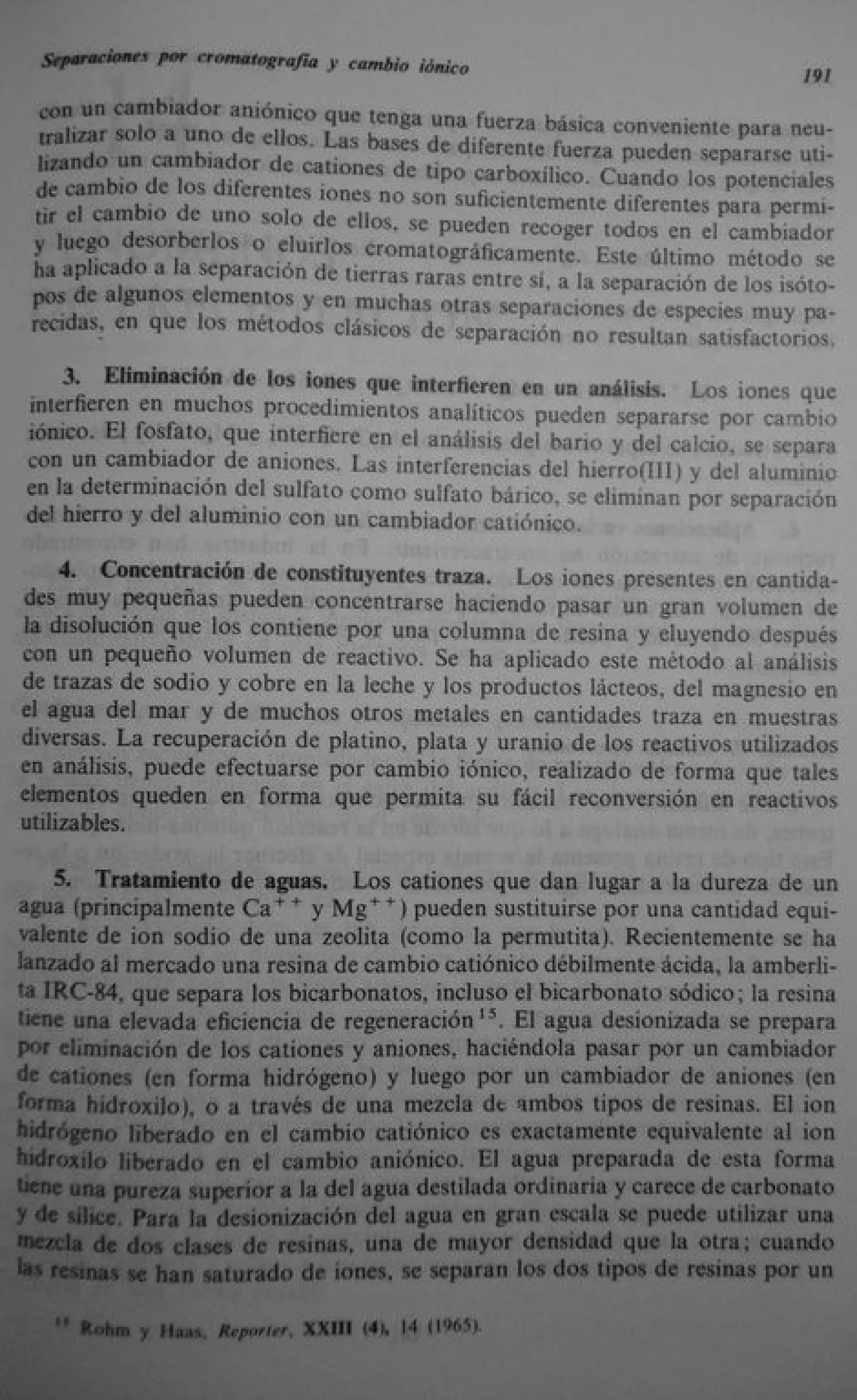 Analisis Quimico de AYRES