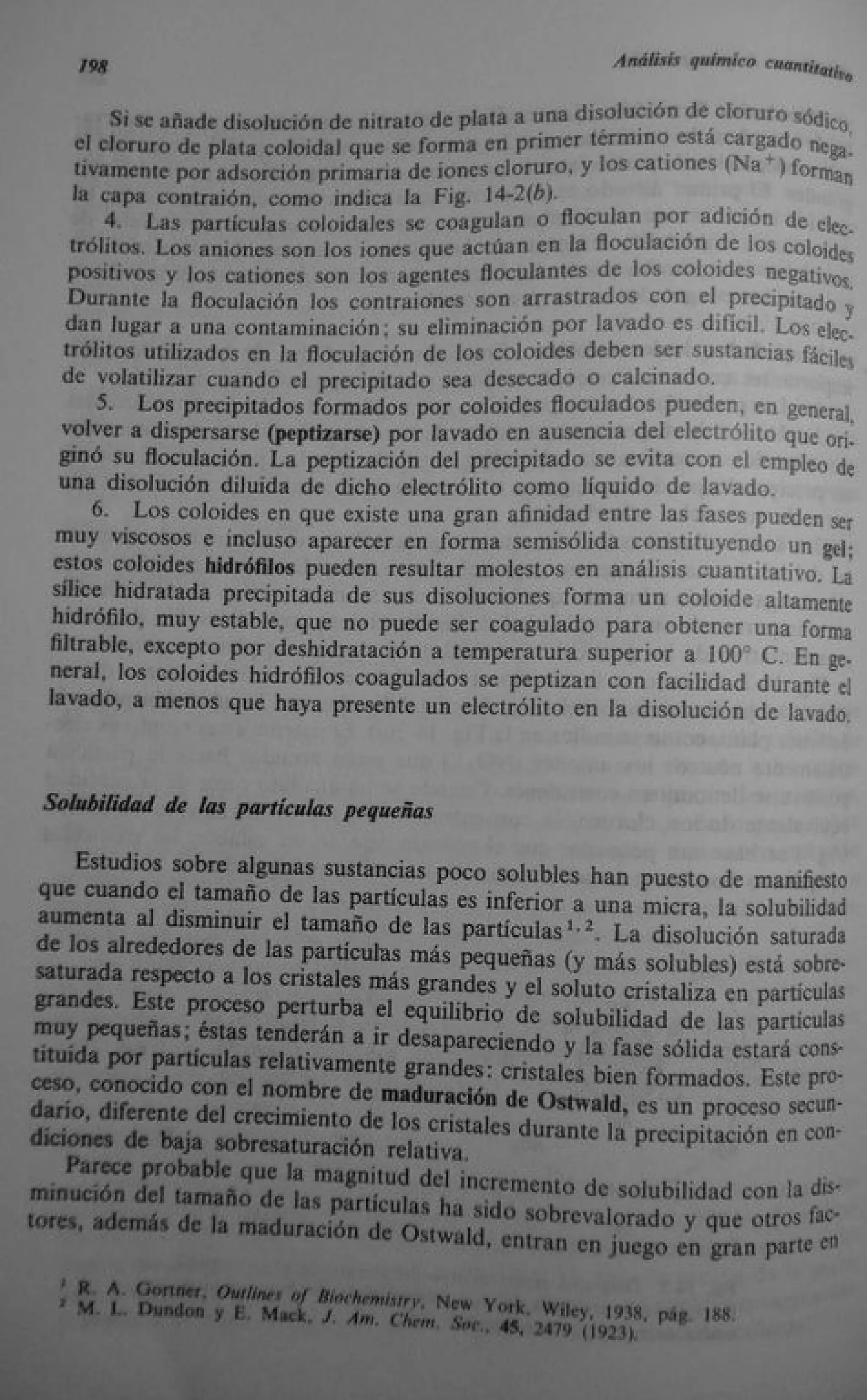 Analisis Quimico de AYRES