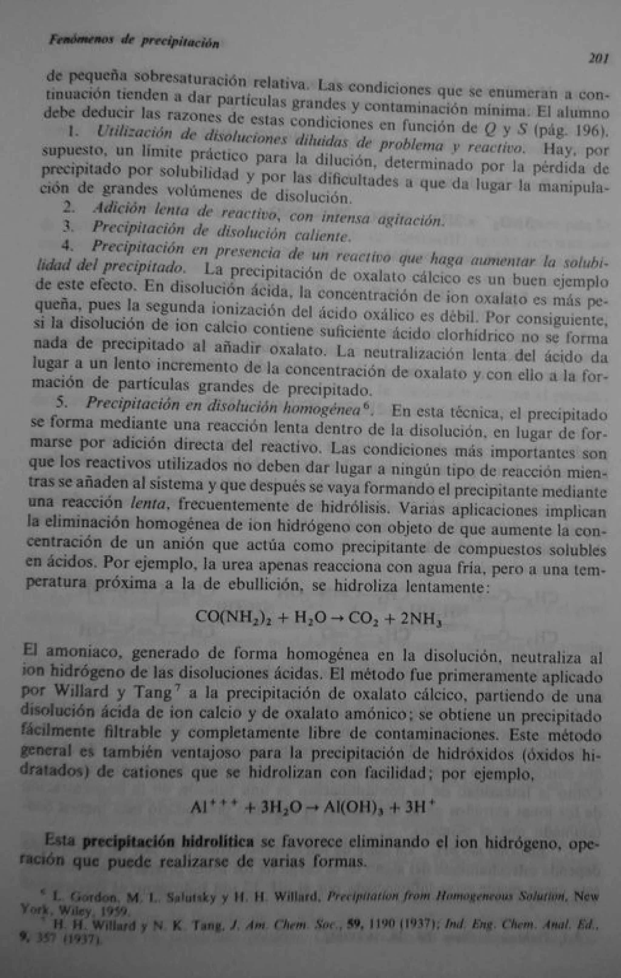 Analisis Quimico de AYRES