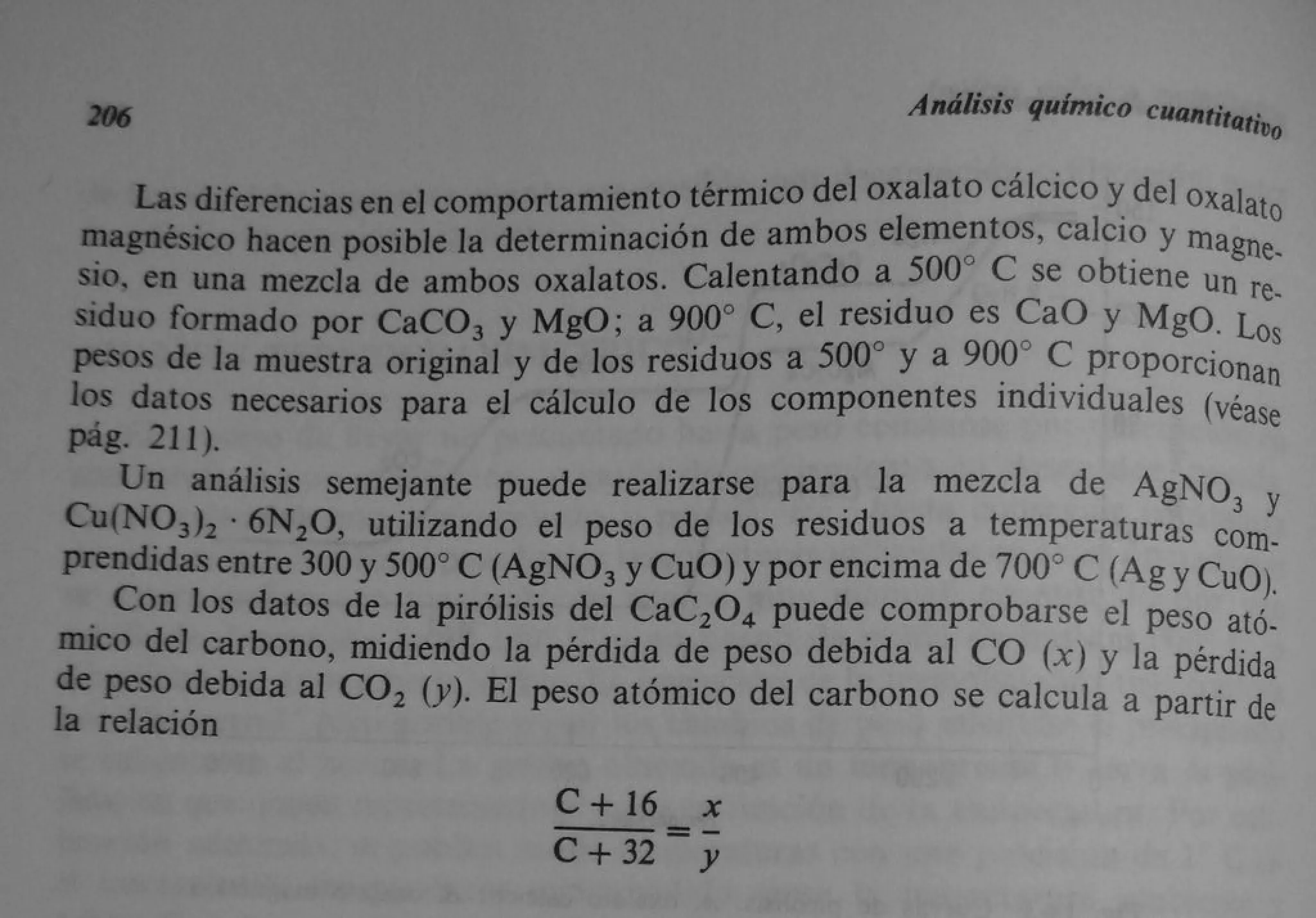 Analisis Quimico de AYRES