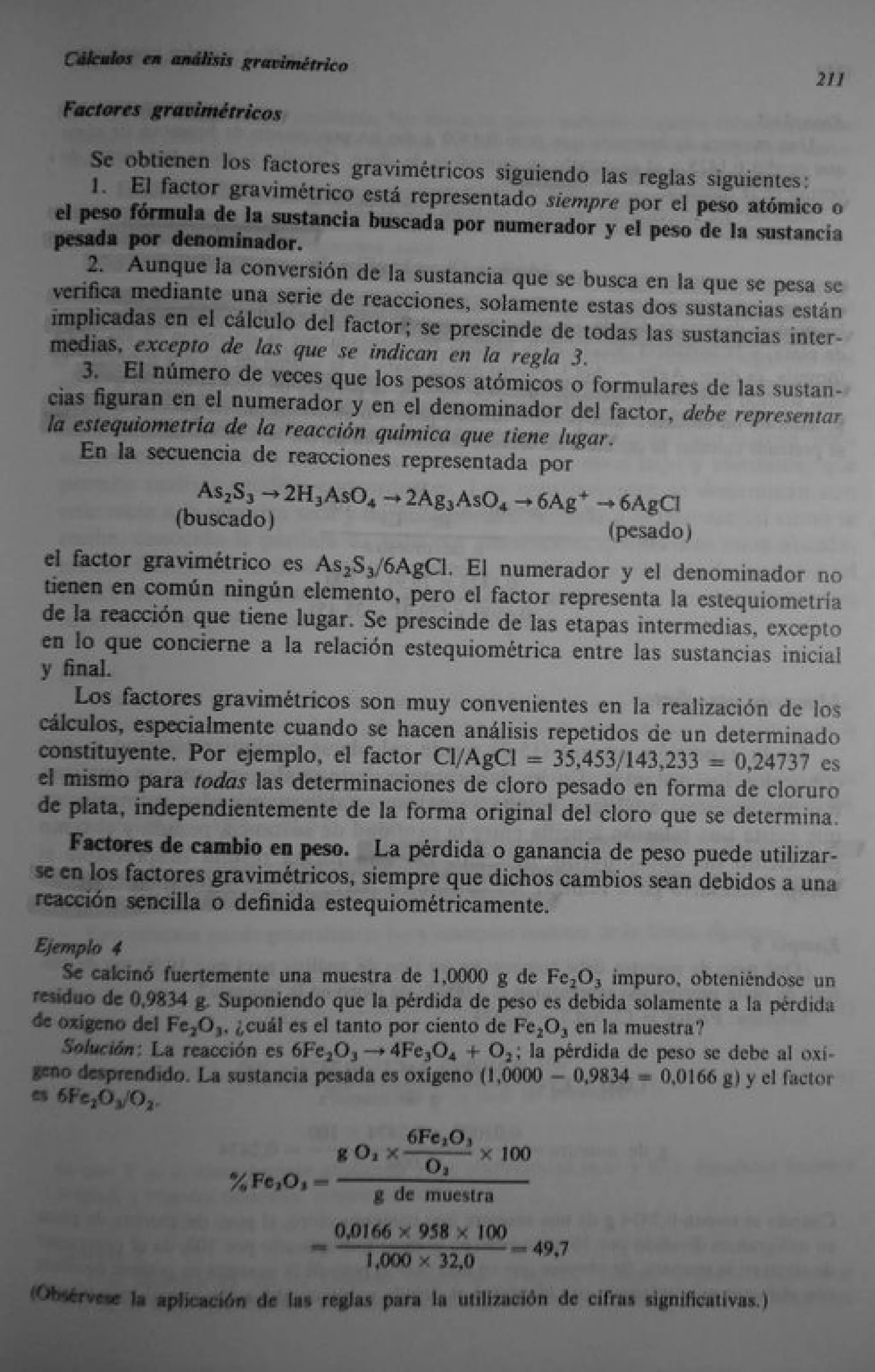 Analisis Quimico de AYRES