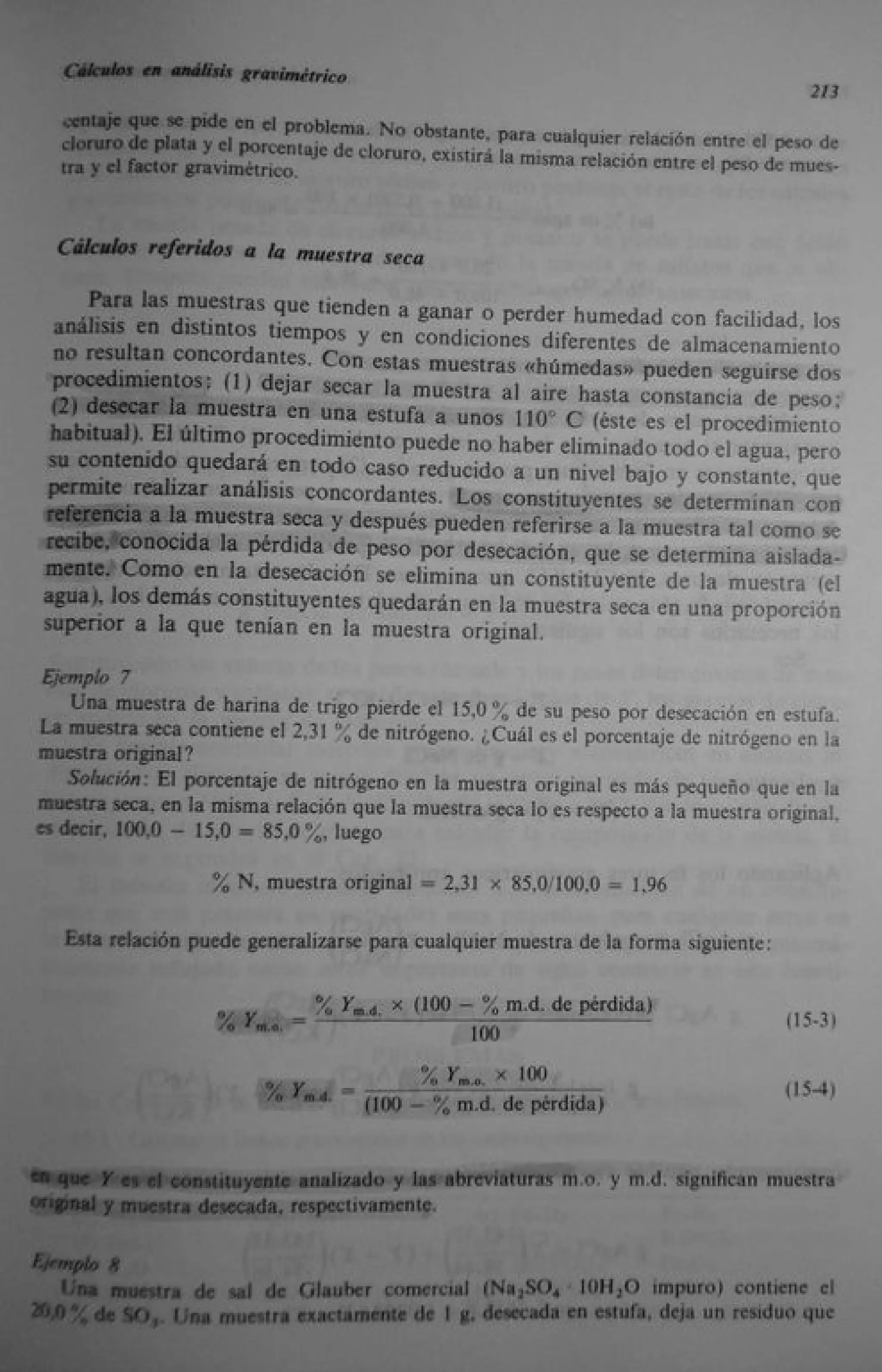 Analisis Quimico de AYRES