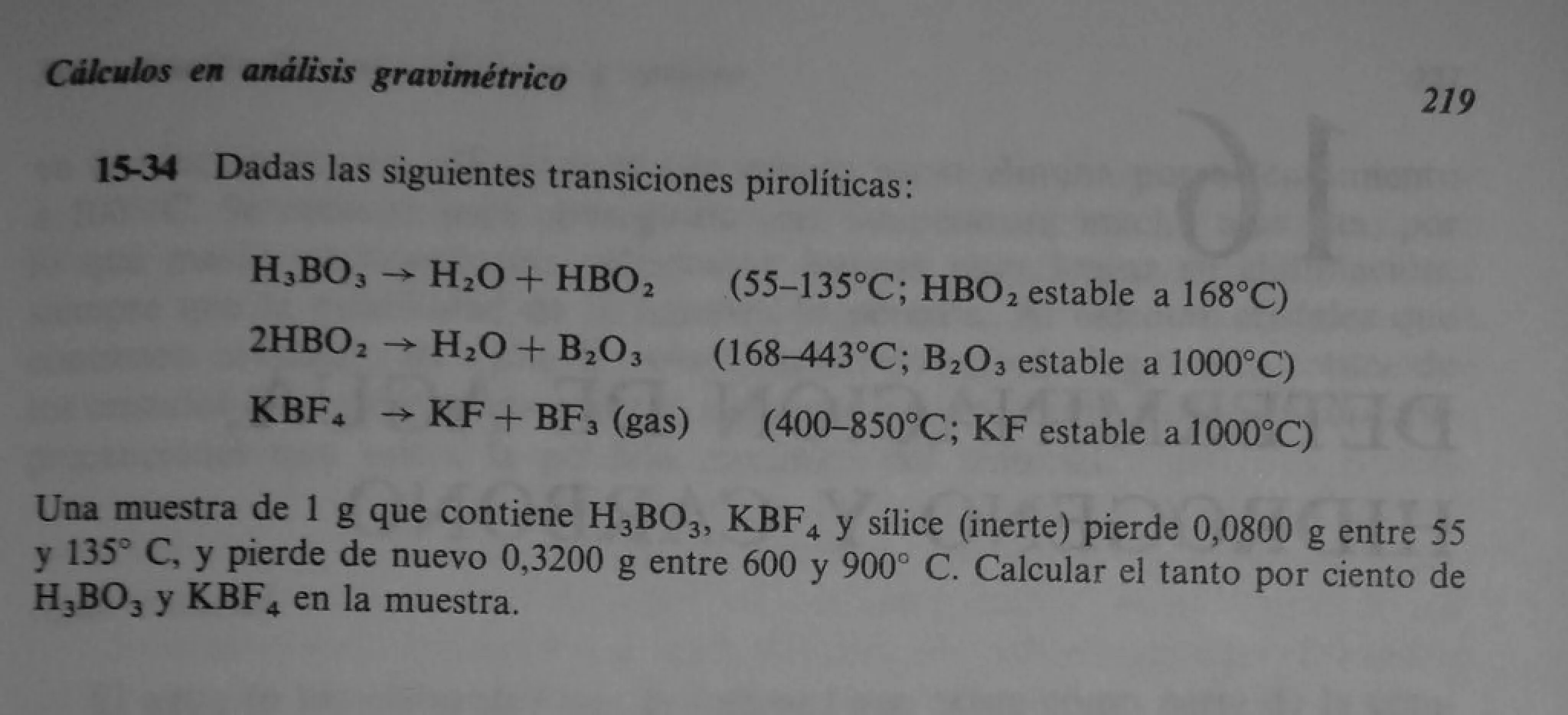 Analisis Quimico de AYRES