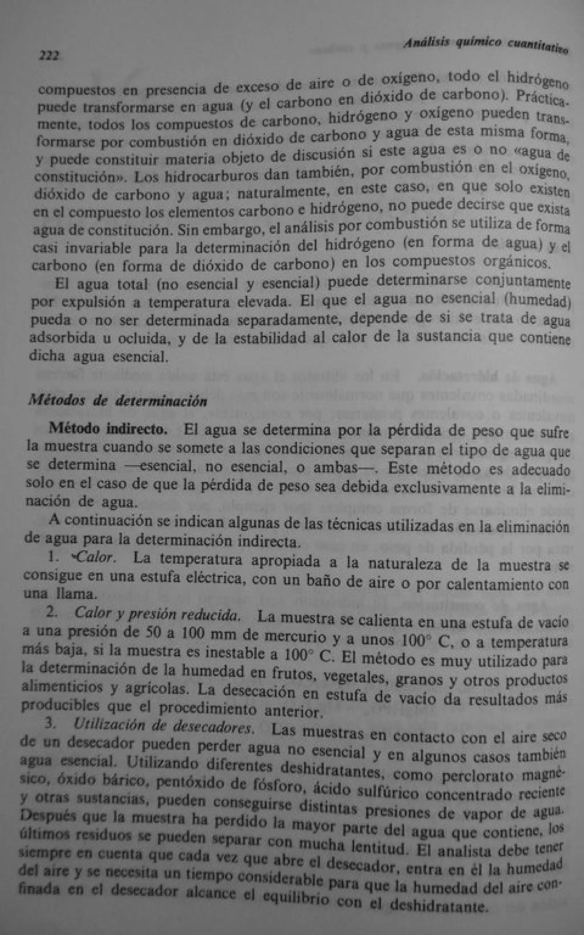 Analisis Quimico de AYRES