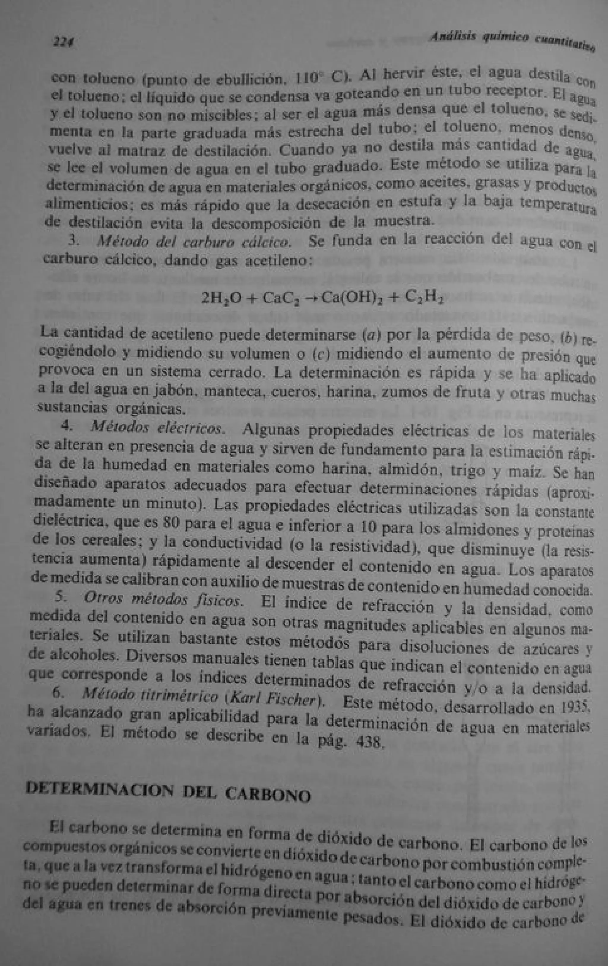 Analisis Quimico de AYRES